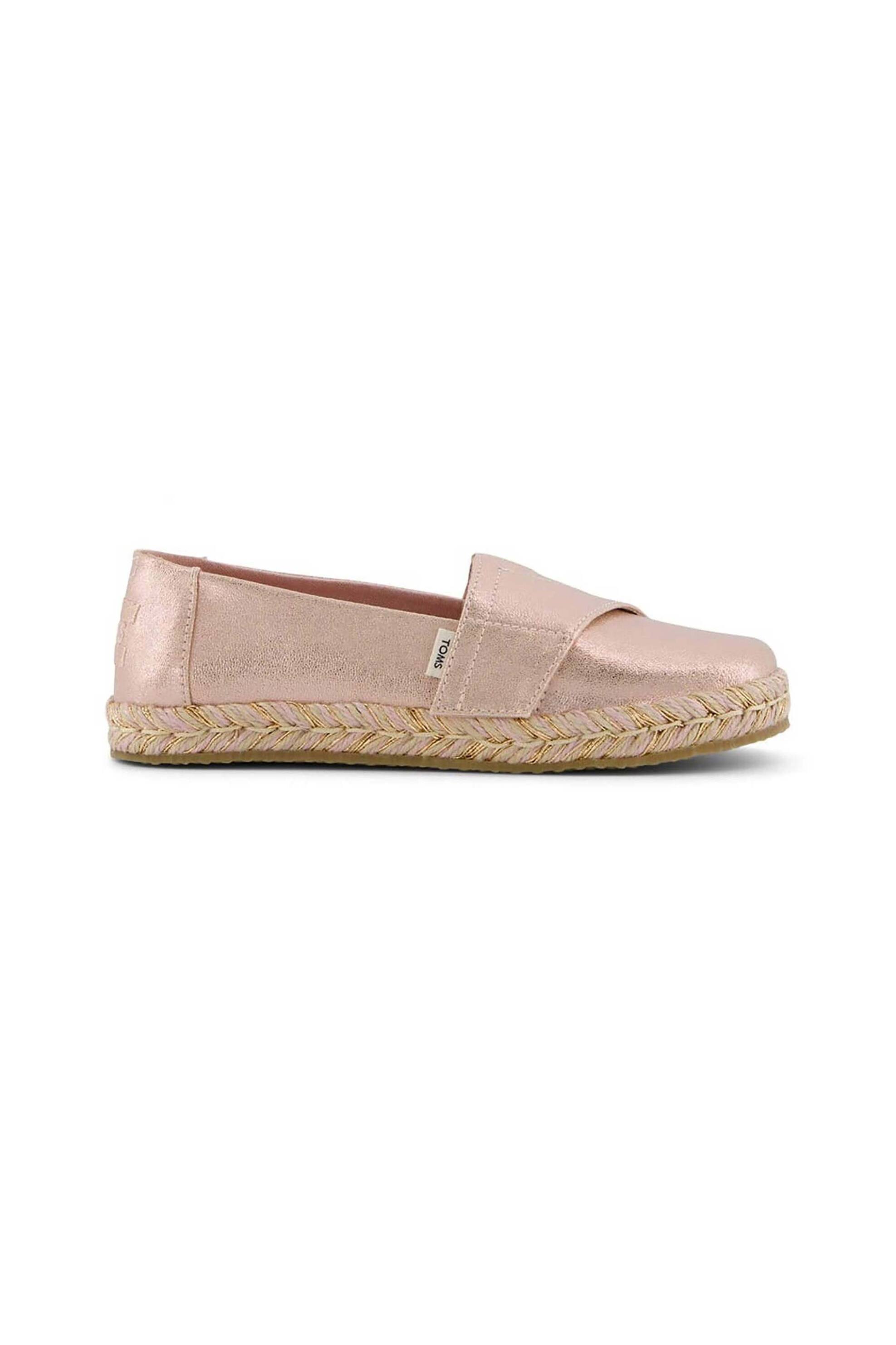 TOMS Toms παιδικά παπούτσια εσπαντρίγιες για κορίτσια "Moroccan Crochet" - 362593 Ροζ Ανοιχτό