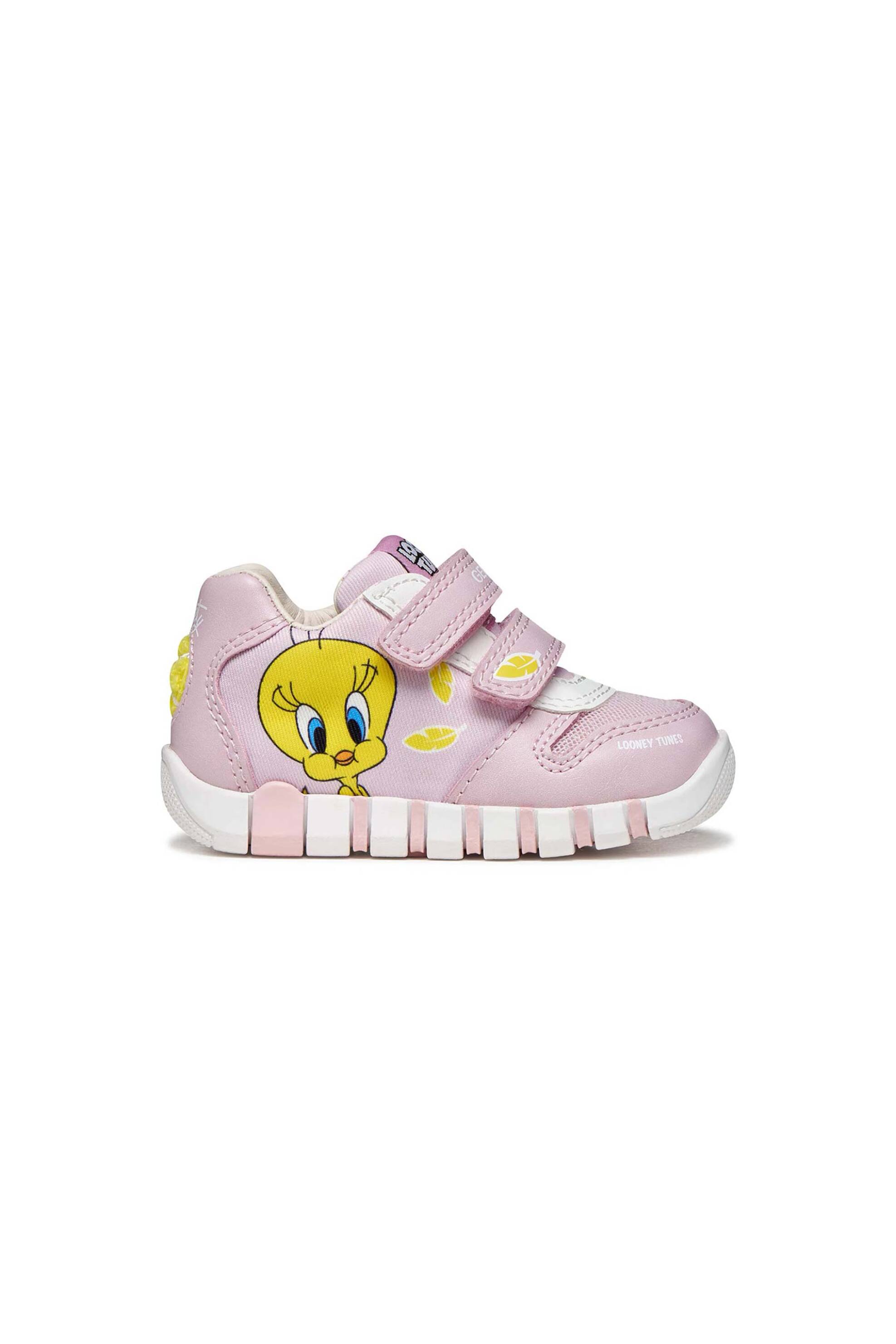 Geox βρεφικά sneakers "Lupidoo Tweety" - 371379 Ροζ