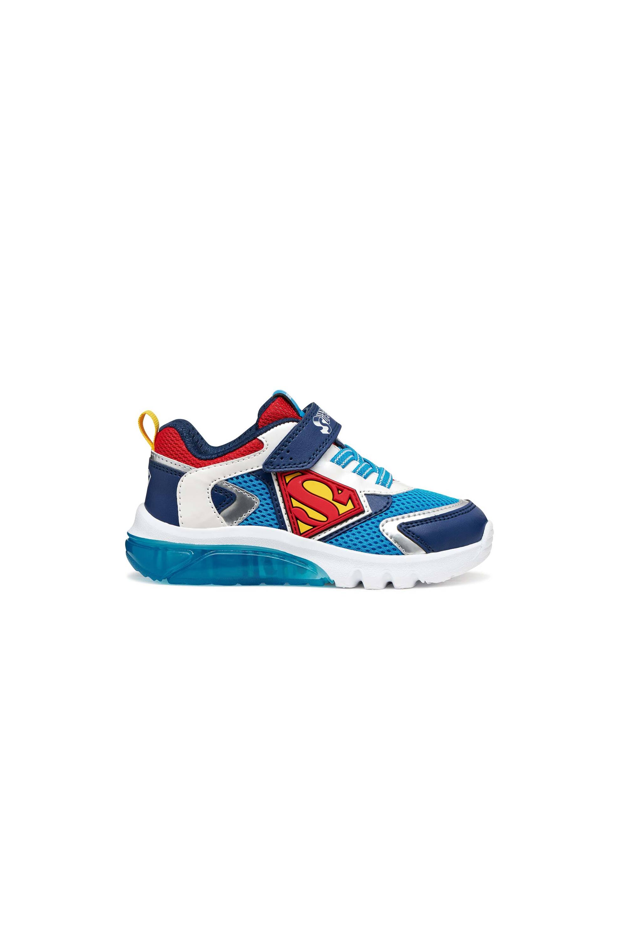 Geox παιδικά sneakers "Ciberdron Superman" - 371689 Μπλε