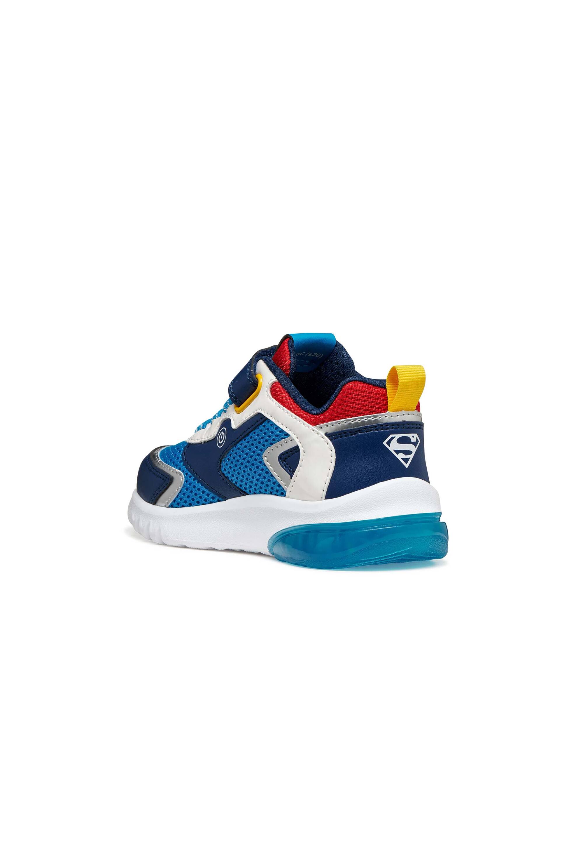 Geox παιδικά sneakers "Ciberdron Superman" - 371689 Μπλε φωτογραφία