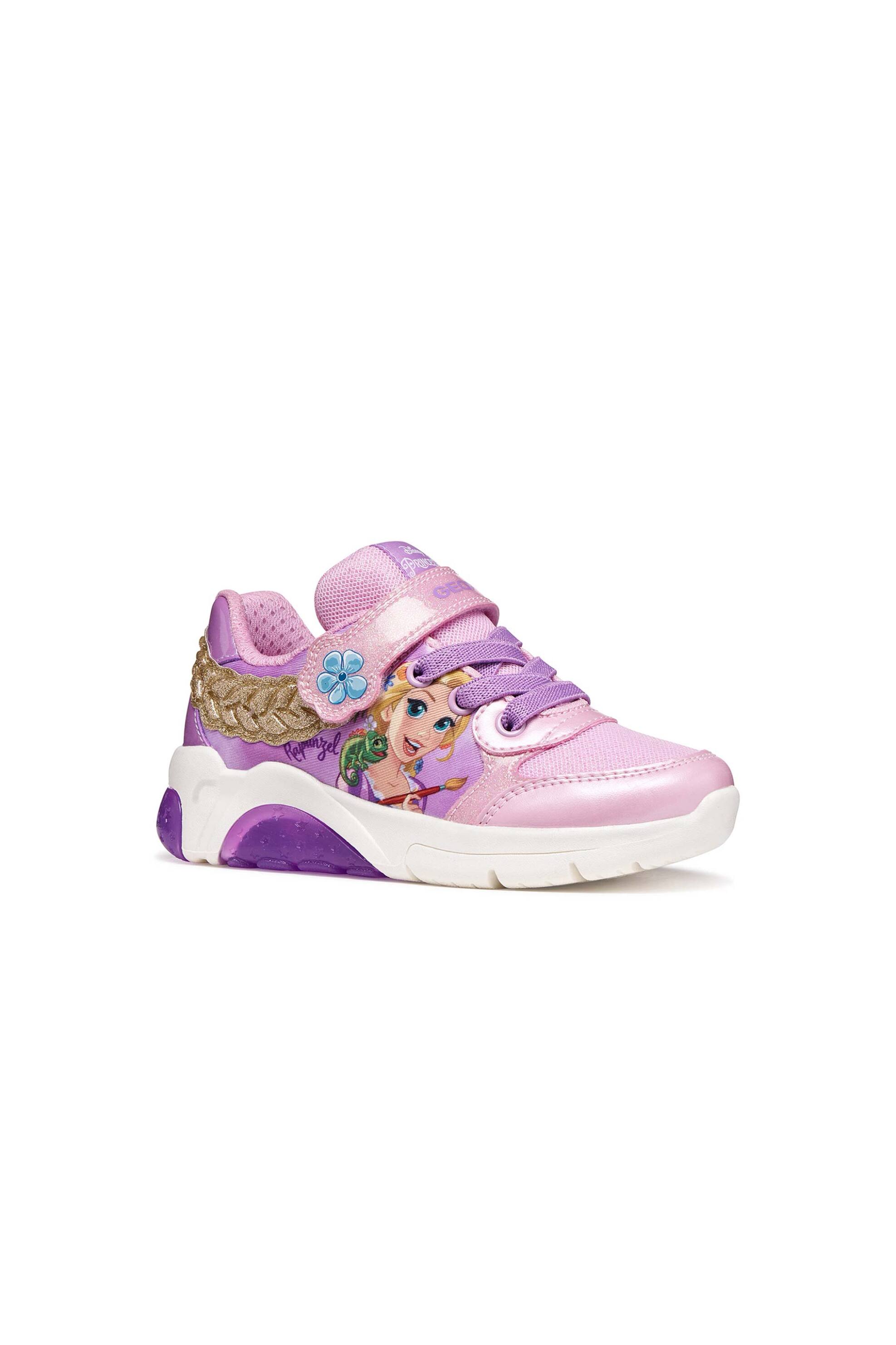 Geox παιδικά sneakers "Fadinlight Rapunzel" - 371727 Ροζ φωτογραφία