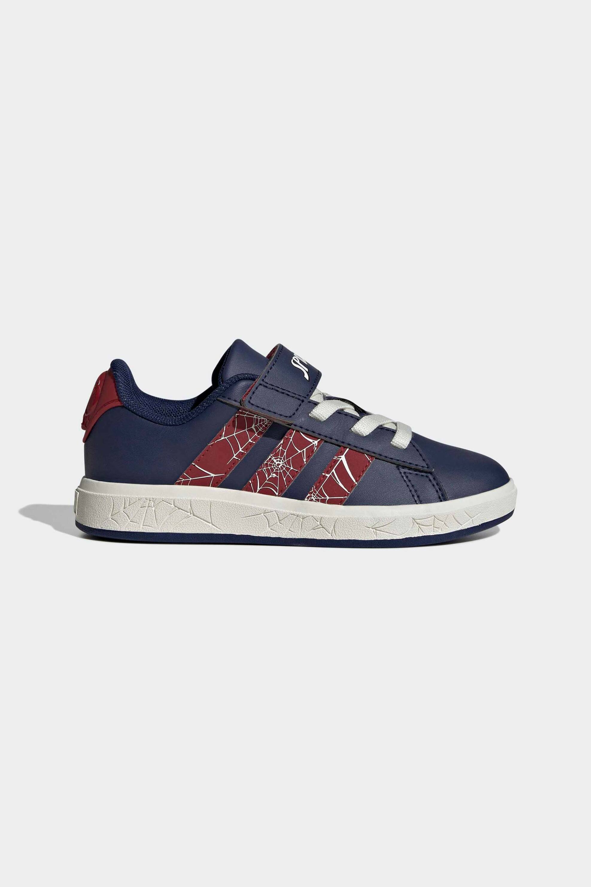 Adidas παιδικά παπούτσια "Grand Court Spiderman" (28-34) - 372189 Μπλε Σκούρο