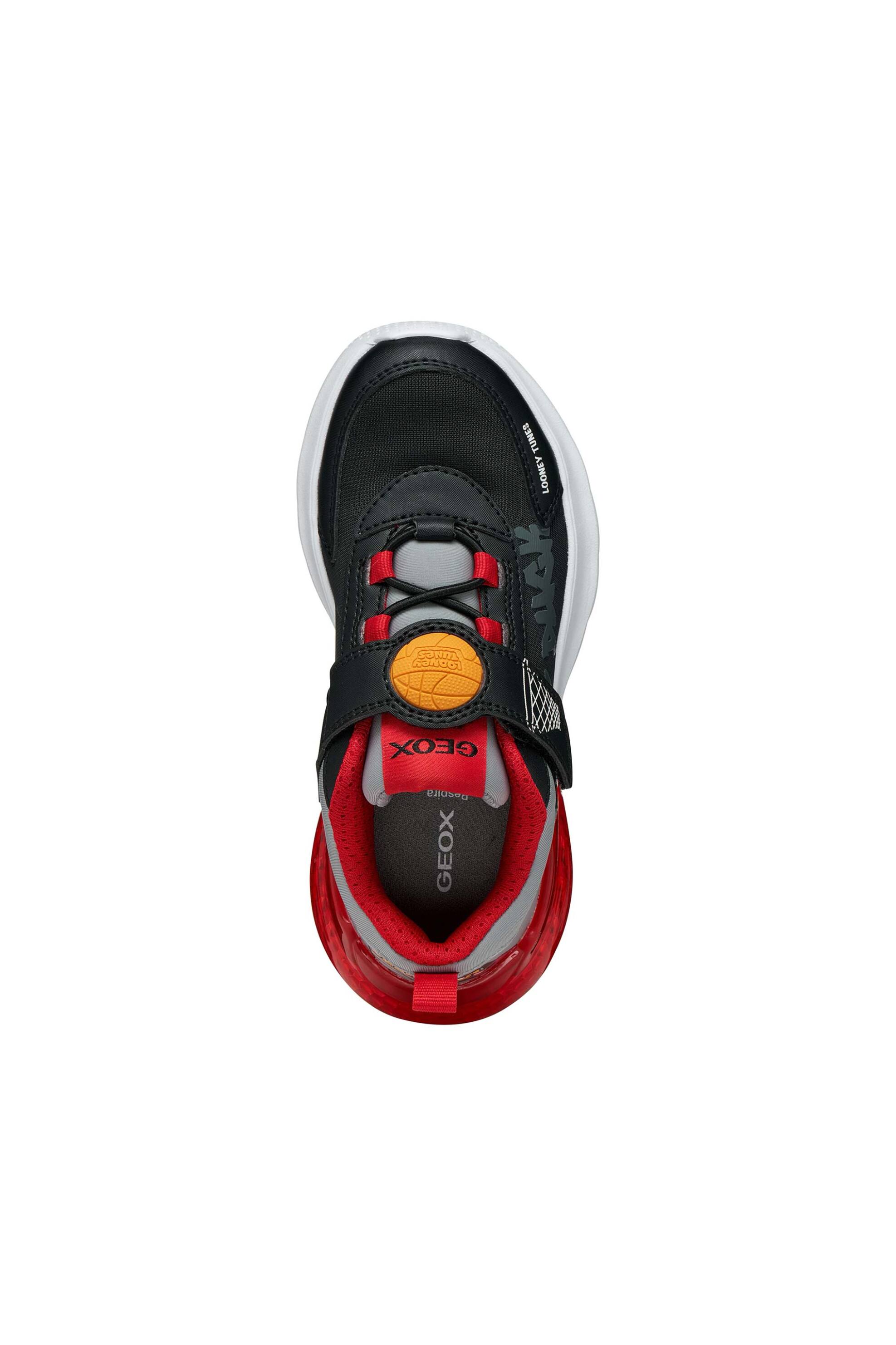 Geox Παιδικά Sneakers Activart Illuminus Looney Tunes - 371582 Μαύρο