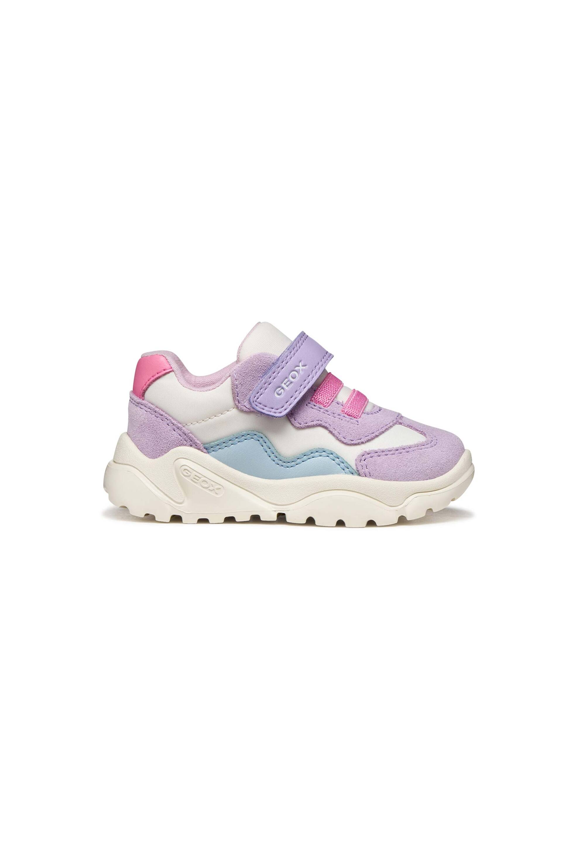 Geox βρεφικά sneakers "Ciufciuf" - 371324 Λιλά