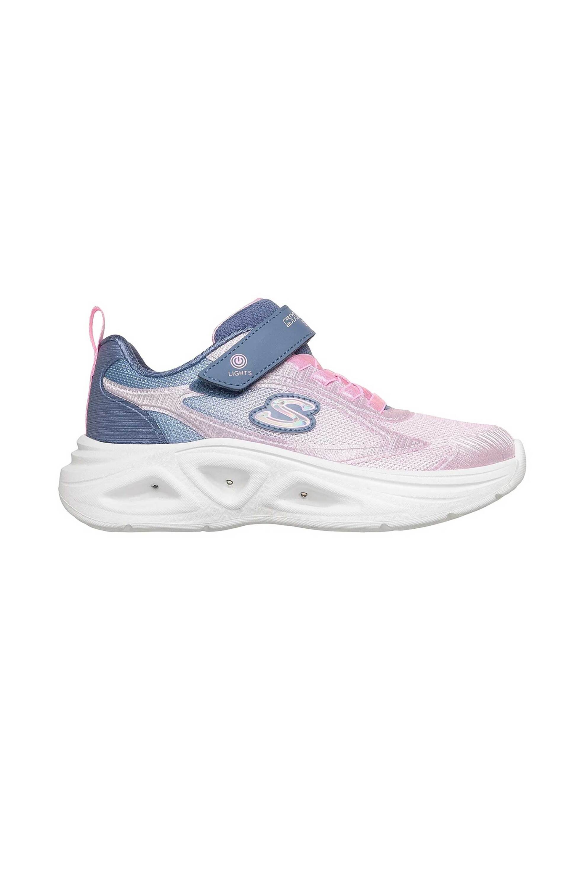 Skechers παιδικά sneakers "Sola Glow 2.0" (27-35) - 372431 Ροζ