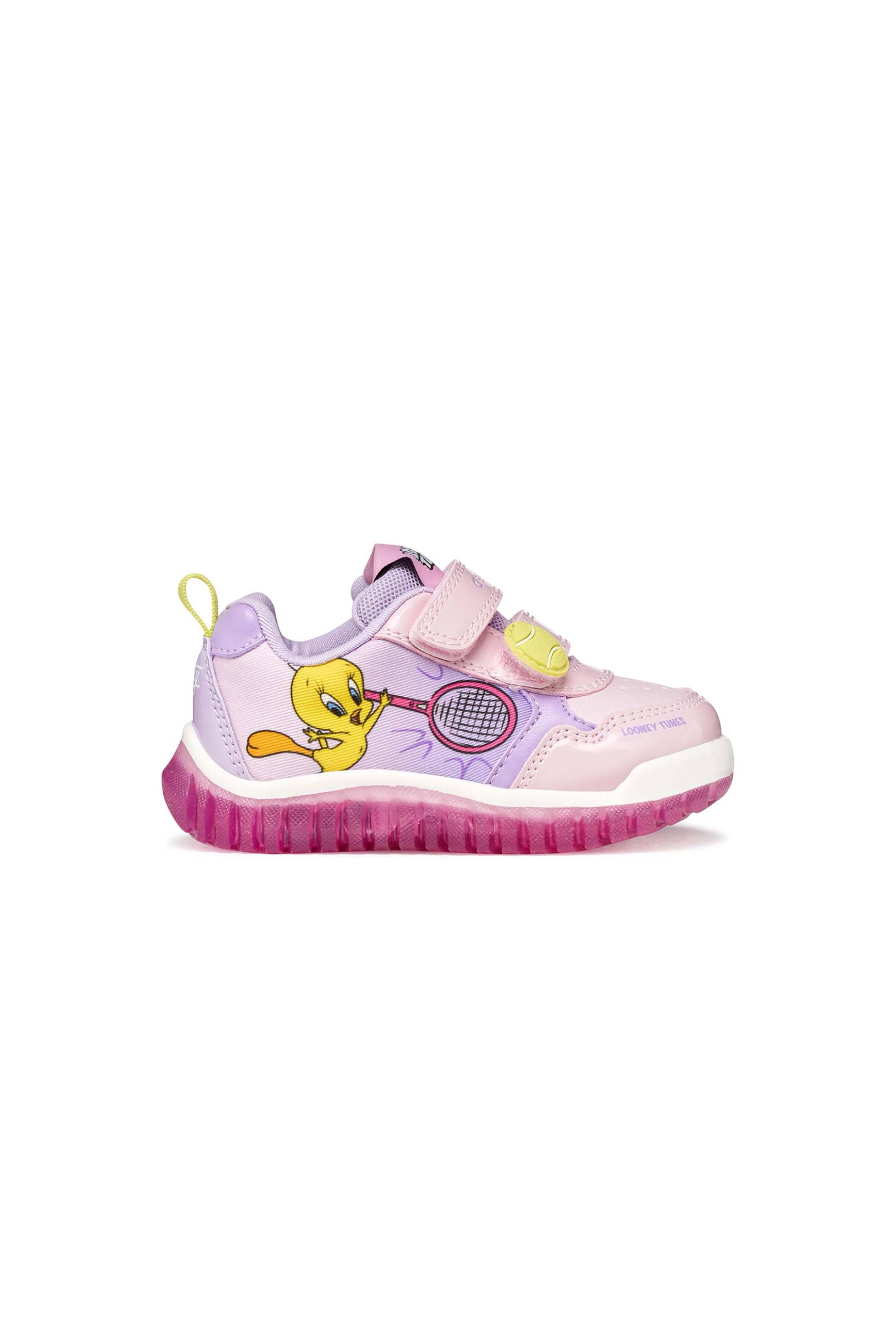 Geox βρεφικά sneakers "Lightyloo Tweety" - 371395 Ροζ