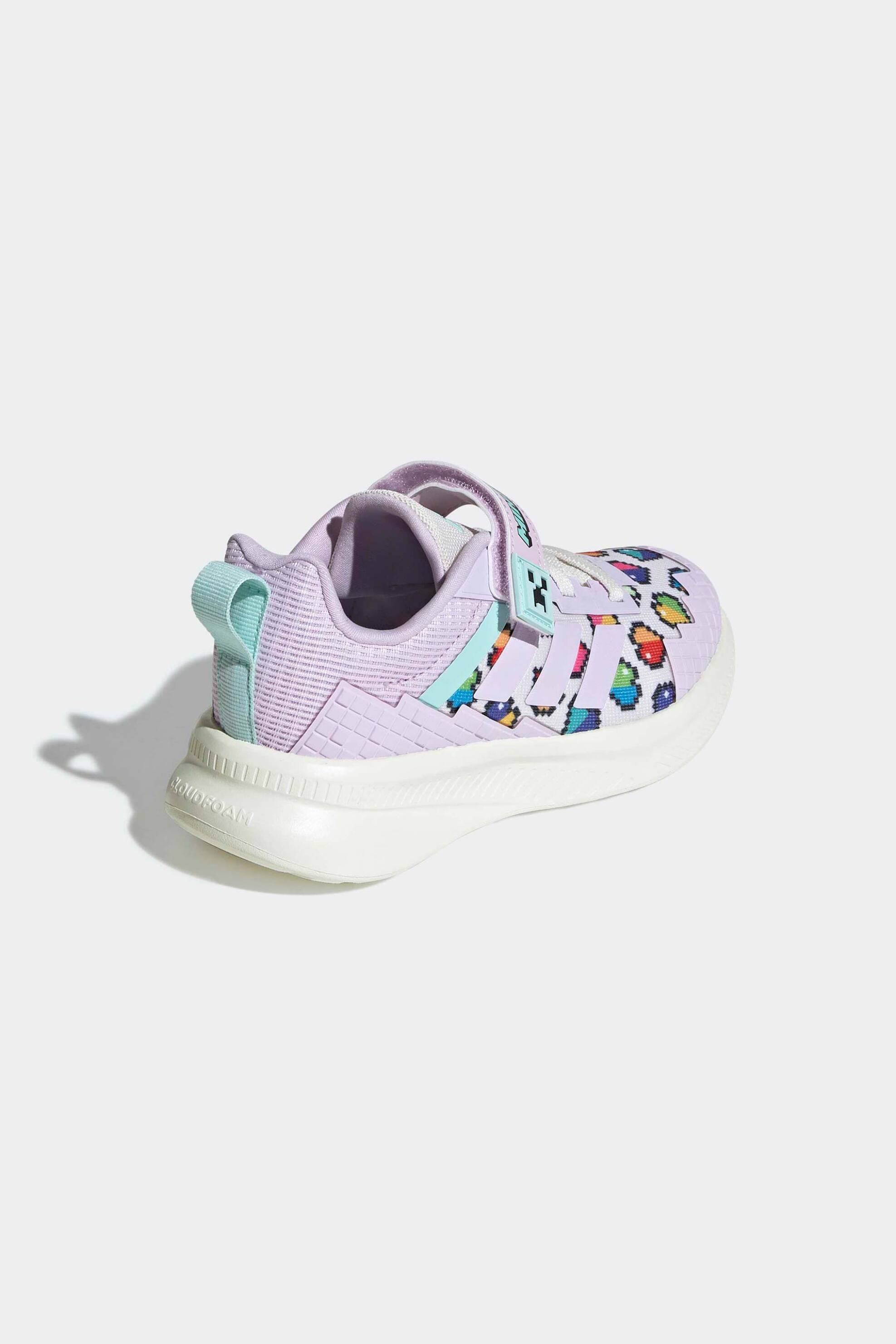 Adidas Παιδικά Παπούτσια Minecraft Fortarun 4 0 (28-35) - 372214 Λιλά