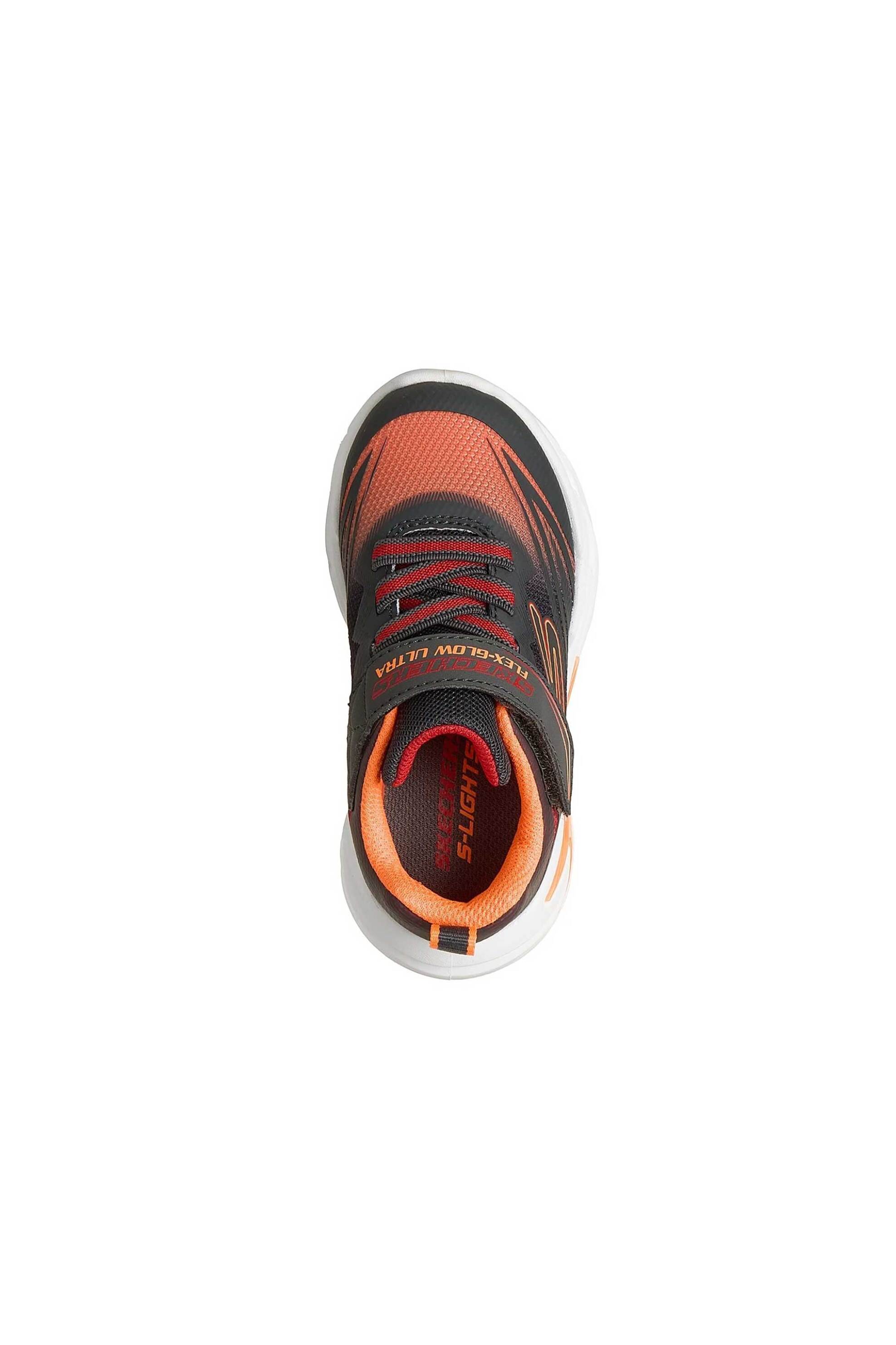 Skechers Βρεφικά Sneakers Flex-Glow Ultra (22-26) - 372477 Πορτοκαλί