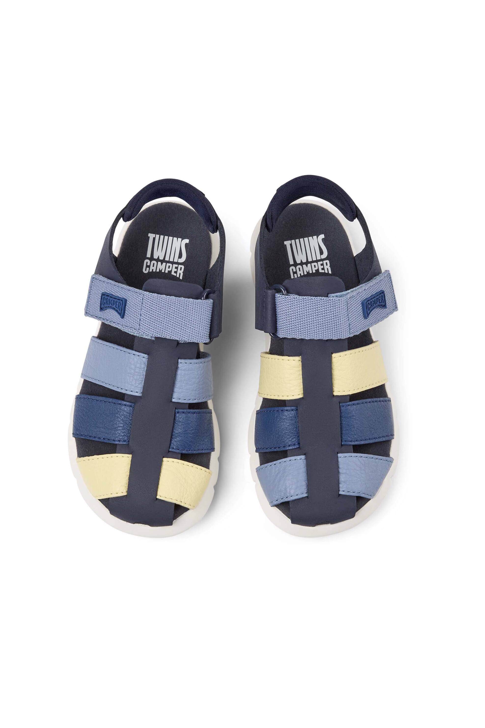 Camper παιδικά πέδιλα "Twins" (26-33) - 373645 Μπλε φωτογραφία