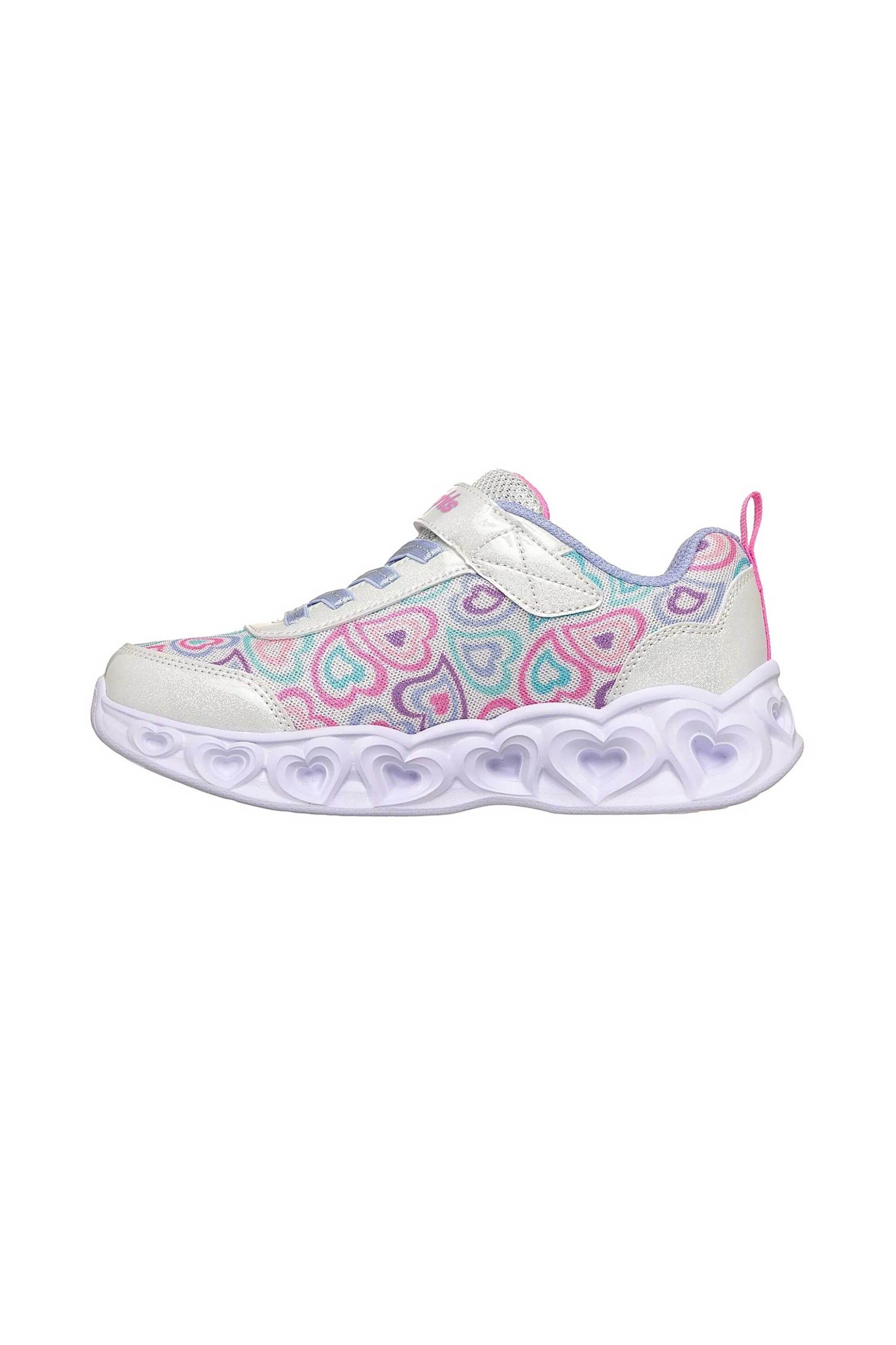 Skechers παιδικά sneakers "Boogie Love" (27-35) - 372450 Ασημί φωτογραφία