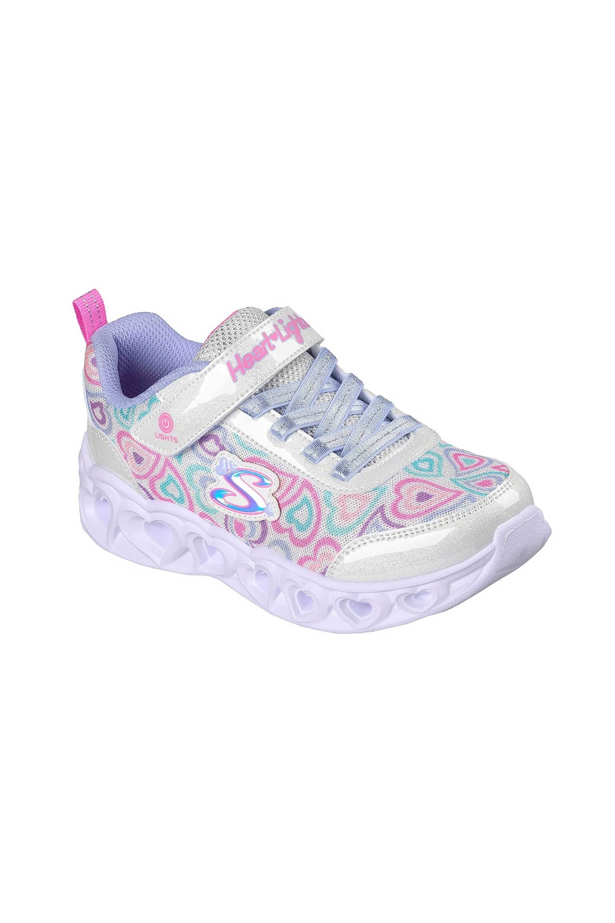 Skechers παιδικά sneakers "Boogie Love" (27-35) - 372450 Ασημί φωτογραφία