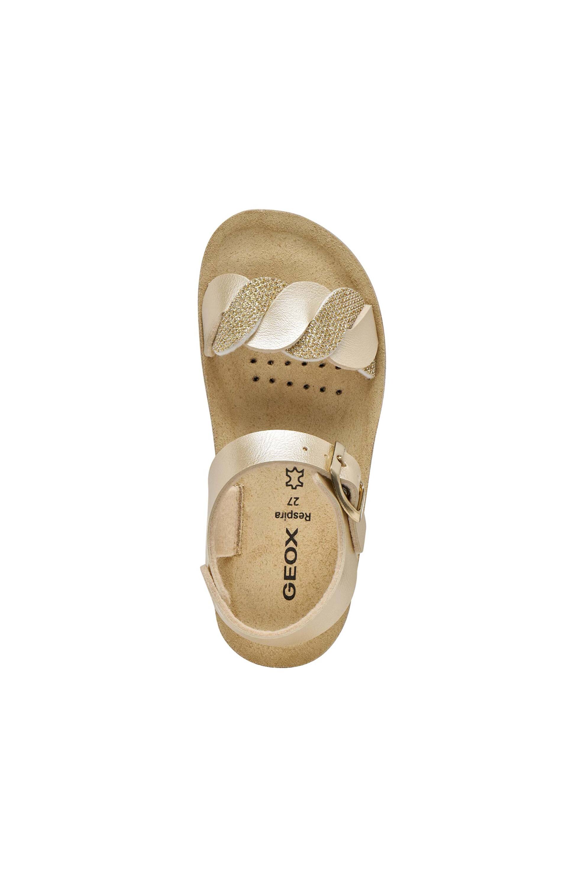 Geox παιδικά πέδιλα "Costarei" - 371884 Χρυσό φωτογραφία