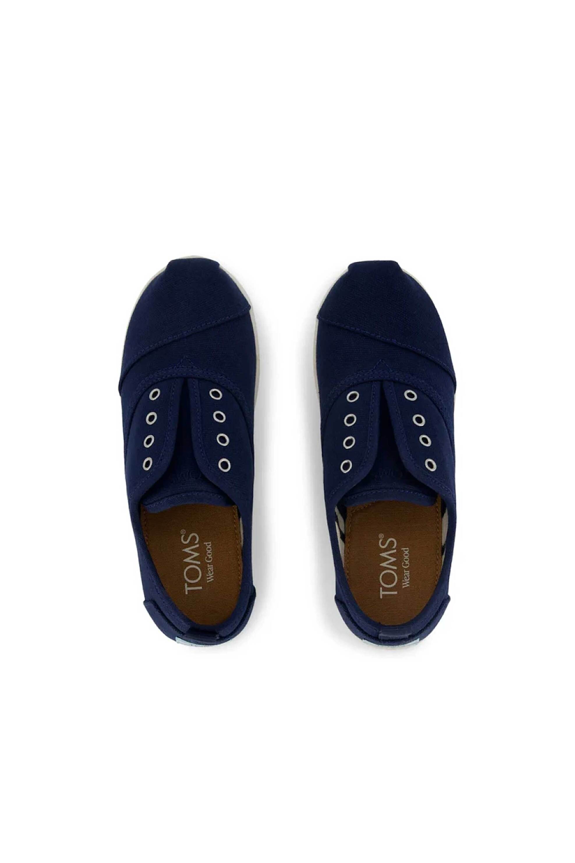 Toms Παιδικά Παπούτσια Cordones Plus (30-35) - 374160 Μπλε Σκούρο