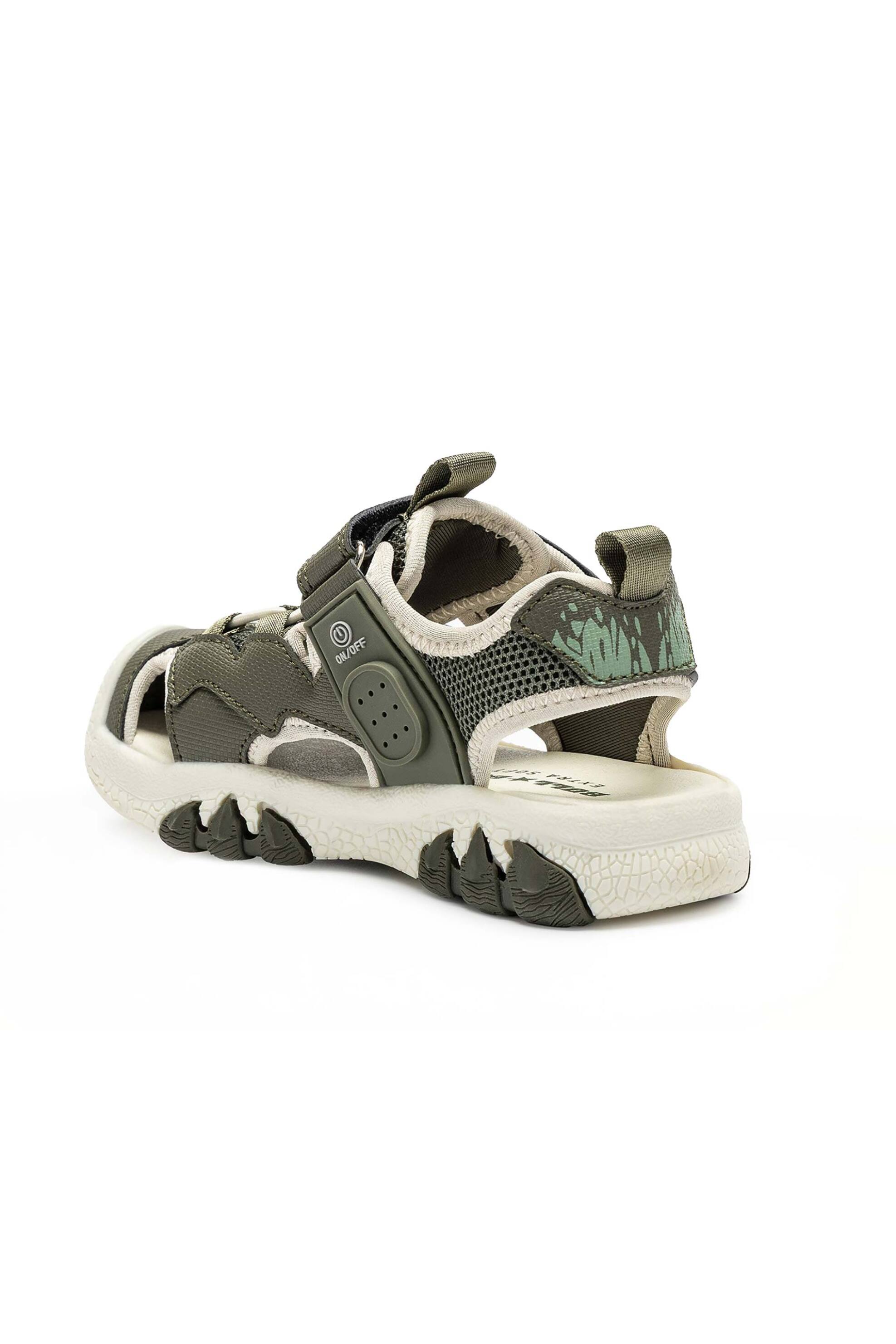 Bull Boys παιδικά πέδιλα "T-Rex" (25-33) - 372915 Χακί φωτογραφία