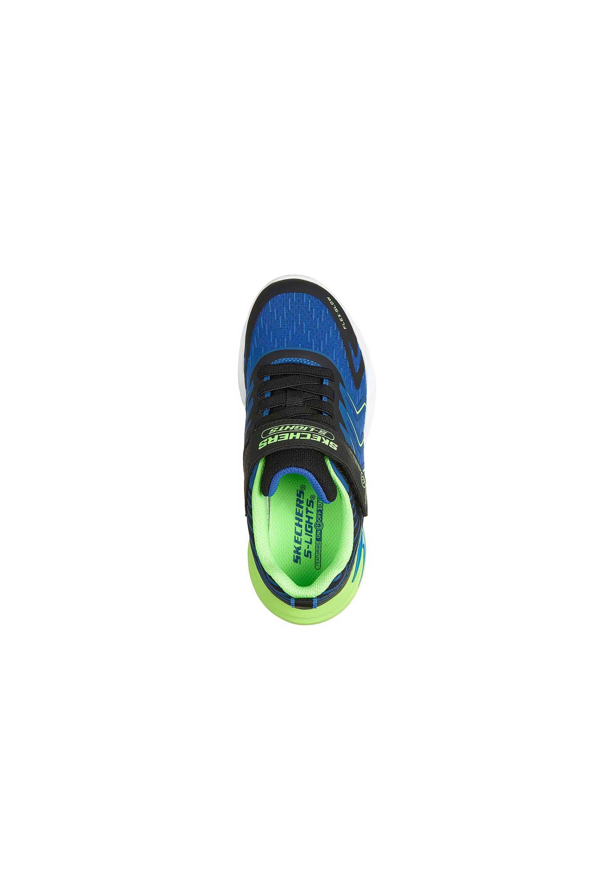 Skechers Παιδικά Παπούτσια για Αγόρια S-Lights Flex-Glow Ultra-Prism-Pacer (27-35) - 380402 Μπλε