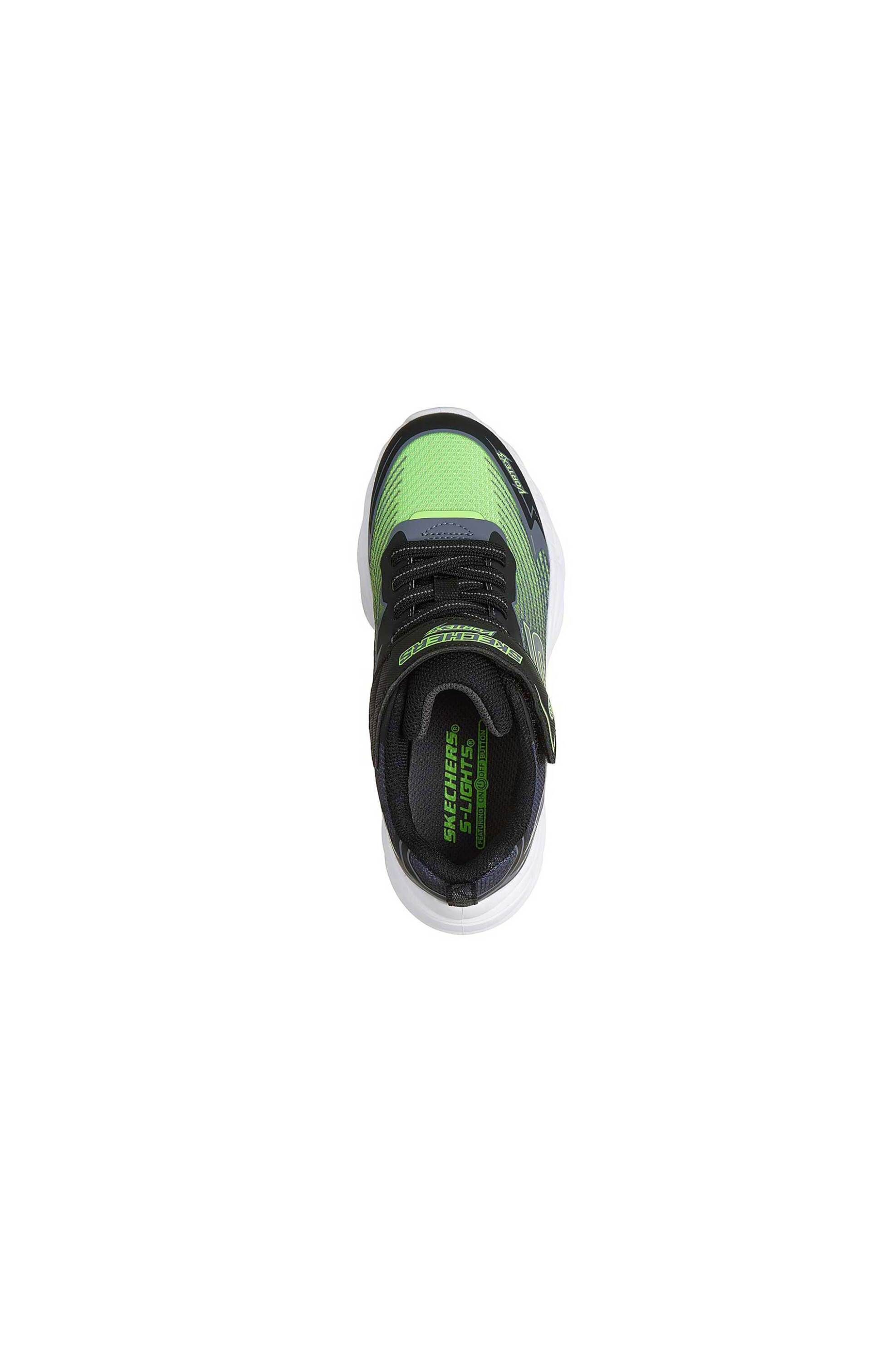 Skechers Παιδικά Παπούτσια για Αγόρια S-Lights Vortex 3 0 (27-35) - 380433 Μαύρο Γκρι