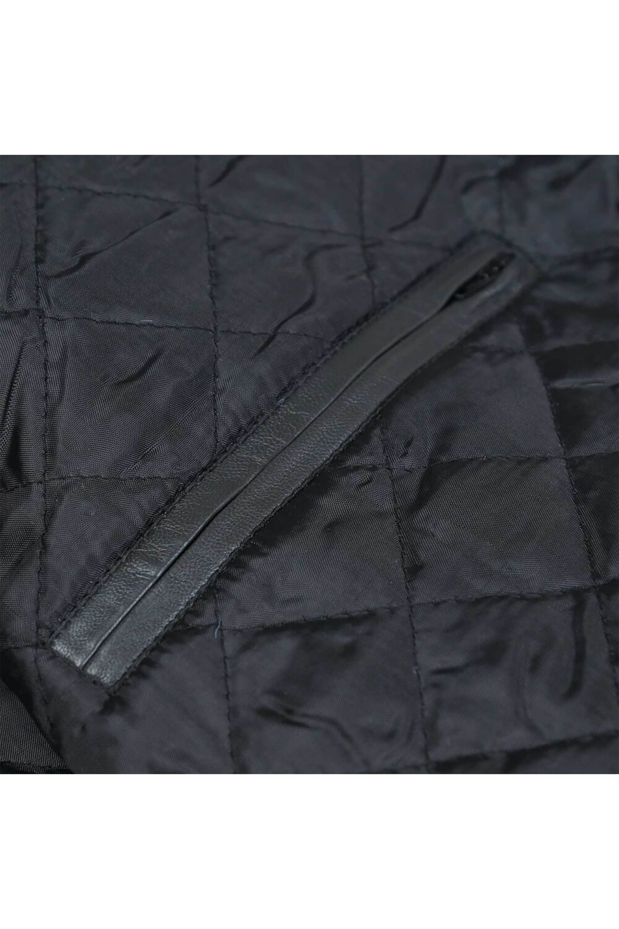 Prince Oliver Ανδρικό Δερμάτινο Biker Jacket Modern Fit - 16997037 Ανθρακί