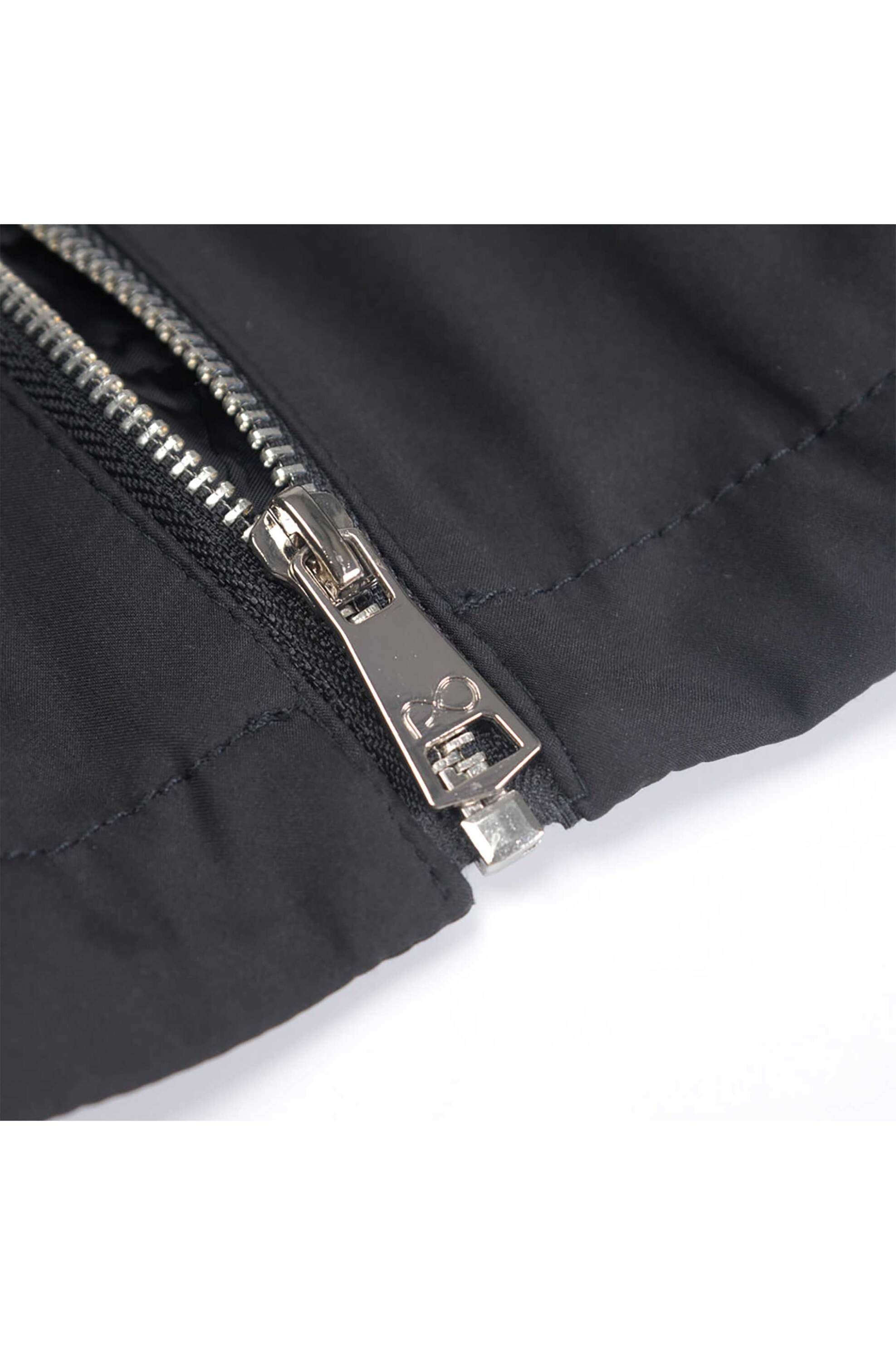 Prince Oliver ανδρικό μπουφάν μονόχρωμο με κουκούλα - 40941015 Μαύρο φωτογραφία