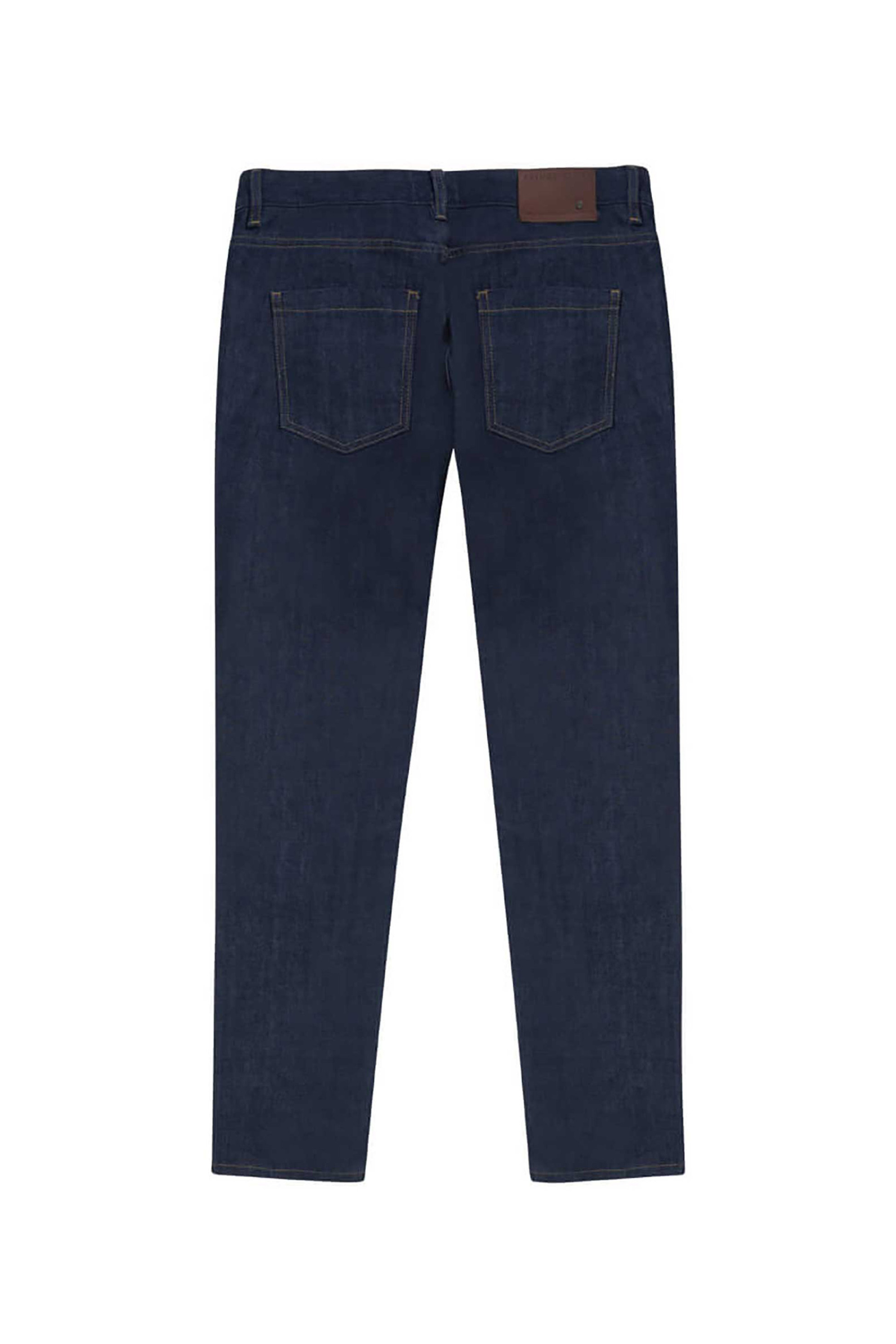Prince Oliver ανδρικό τζιν παντελόνι πεντάτσεπο Comfort Slim - 10569005 Μπλε Σκούρο φωτογραφία