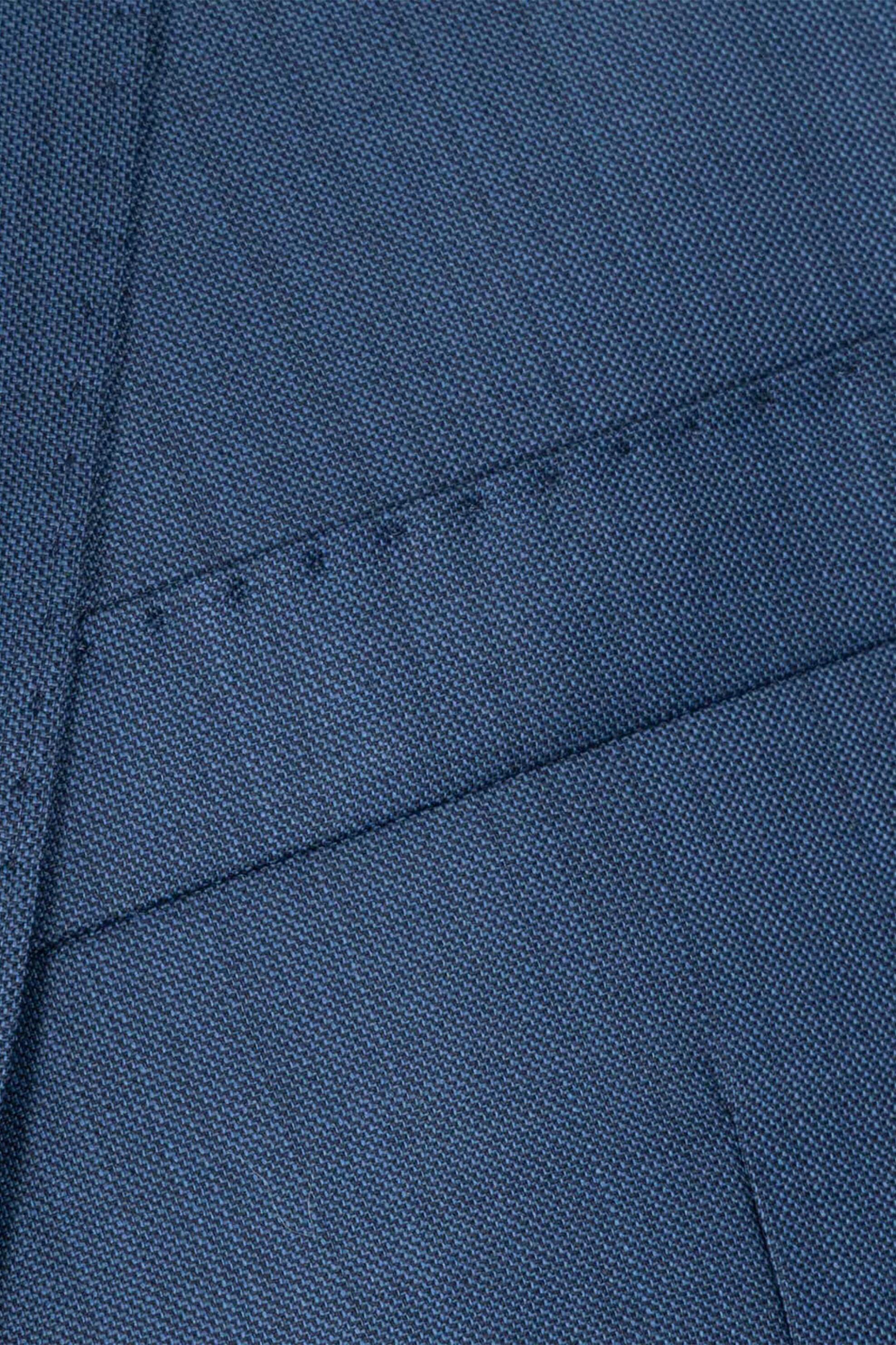 Prince Oliver ανδρικό κοστούμι μoνόχρωμο Modern Fit - 12989002 Μπλε φωτογραφία
