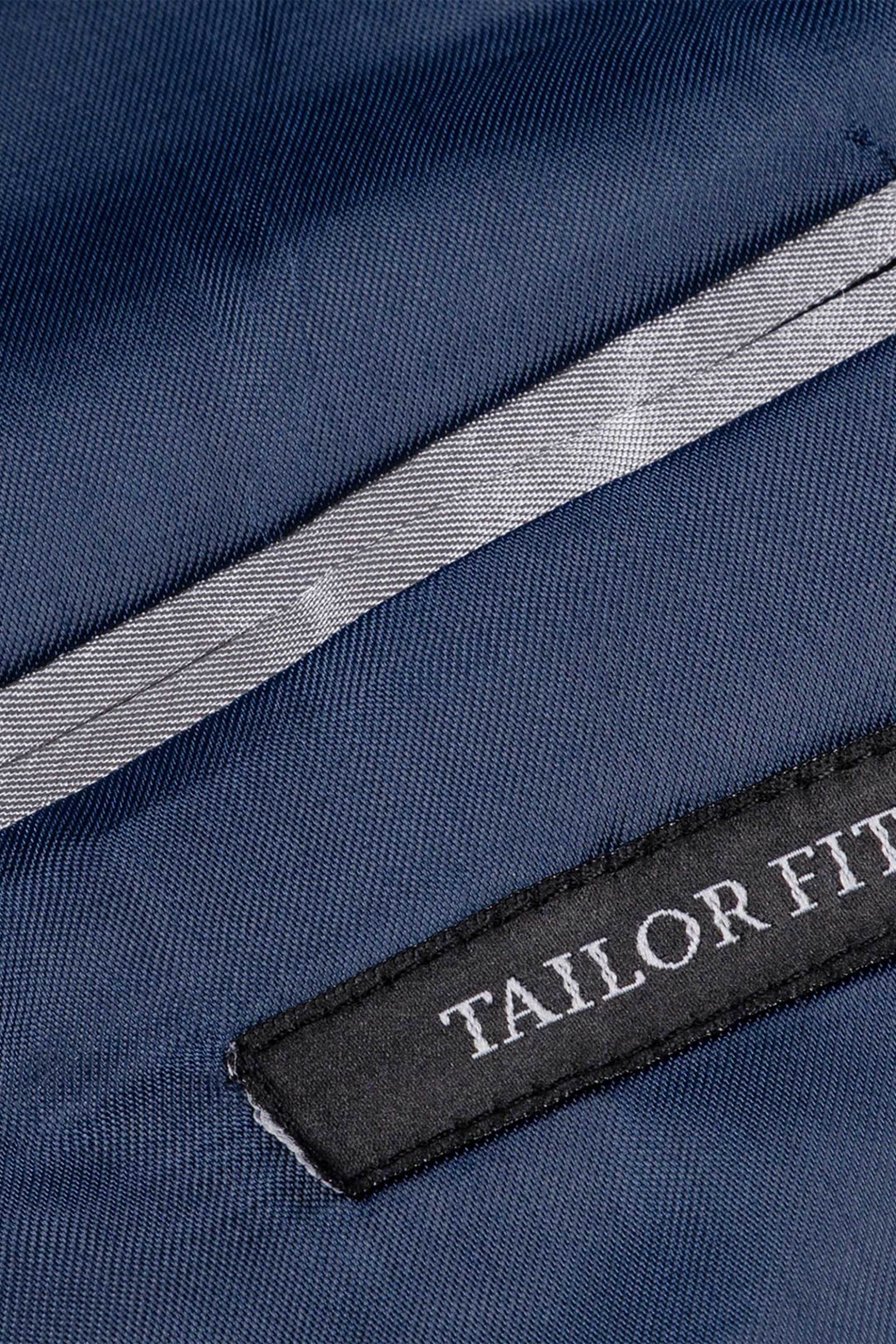 Prince Oliver ανδρικό κοστούμι μoνόχρωμο Modern Fit - 12989002 Μπλε φωτογραφία