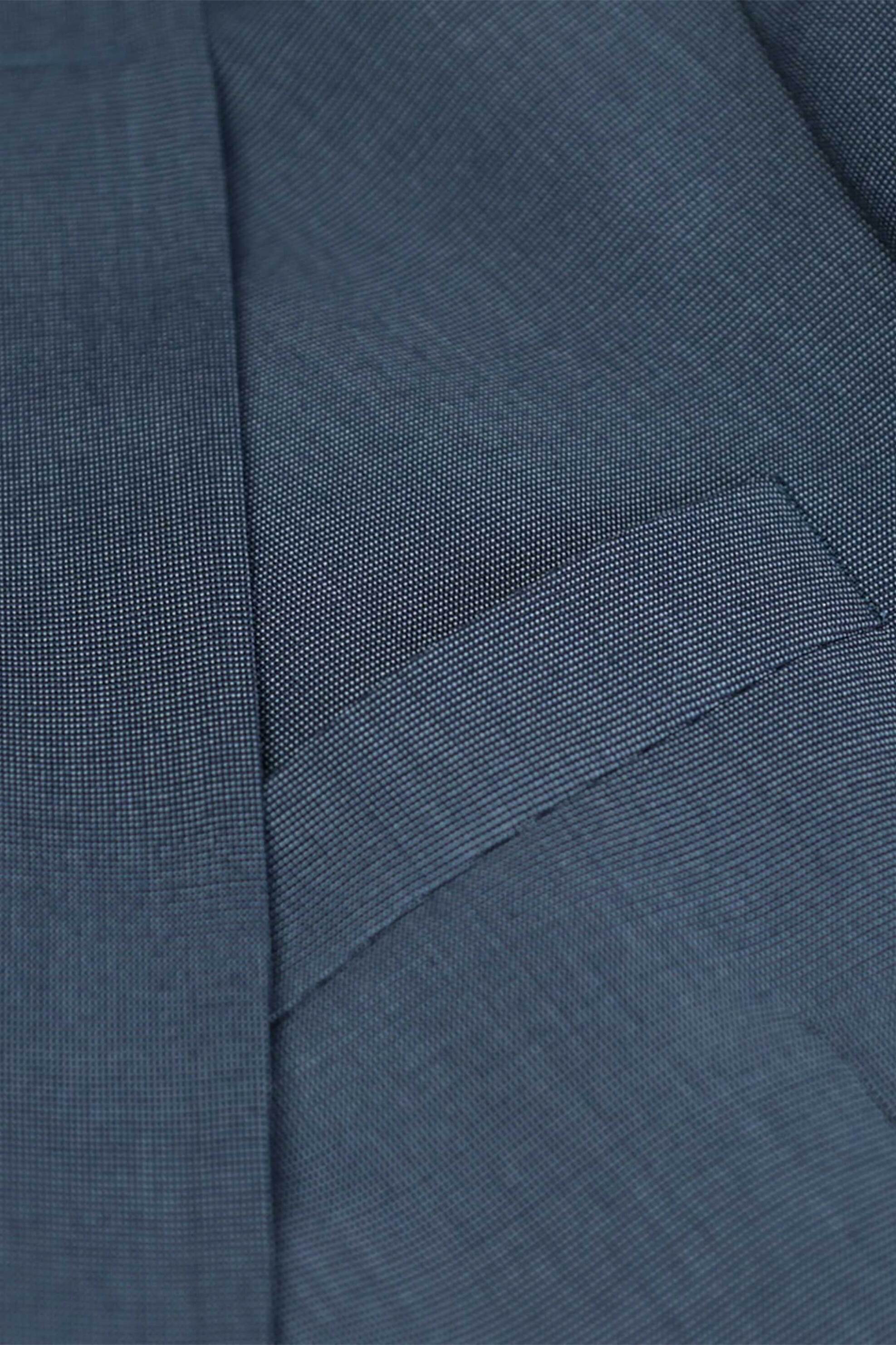 Prince Oliver ανδρικό σακάκι μονόχρωμο Modern Fit - 11989043 Μπλε φωτογραφία