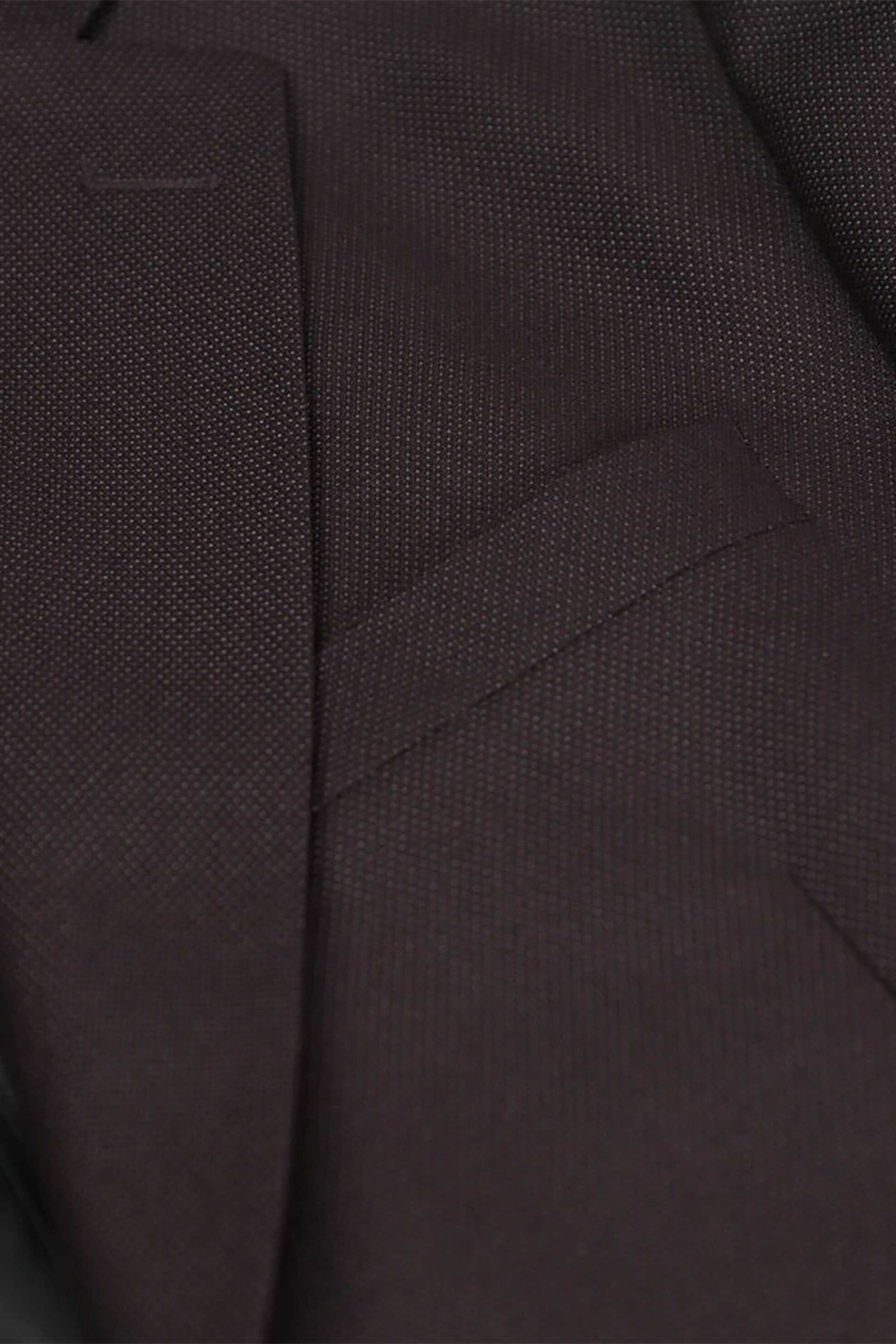 Prince Oliver ανδρικό σακάκι μονόχρωμο Modern Fit - 11989045 Μπορντό φωτογραφία