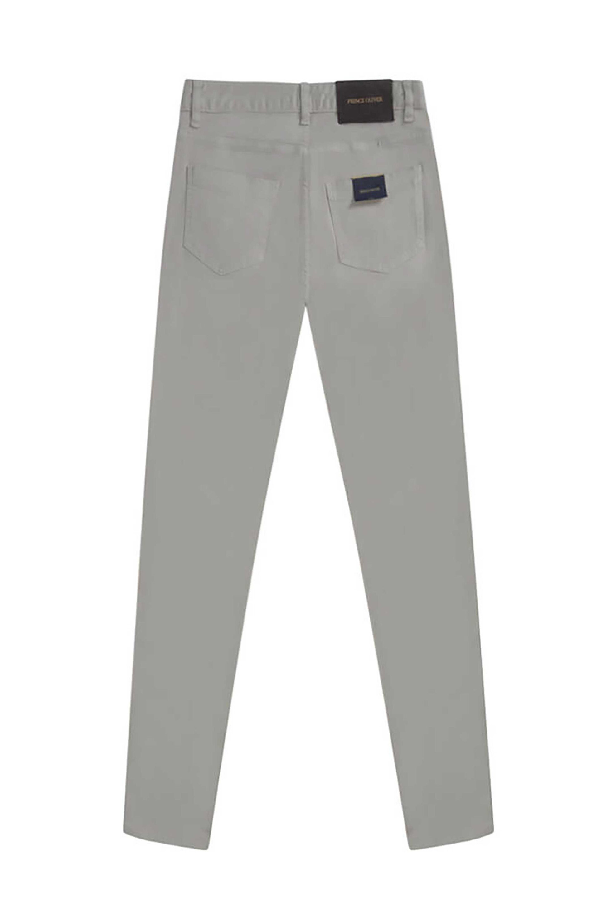 Prince Oliver ανδρικό τζιν παντελόνι πεντάτσεπο Comfort Slim Fit - 10582004 Εκρού φωτογραφία