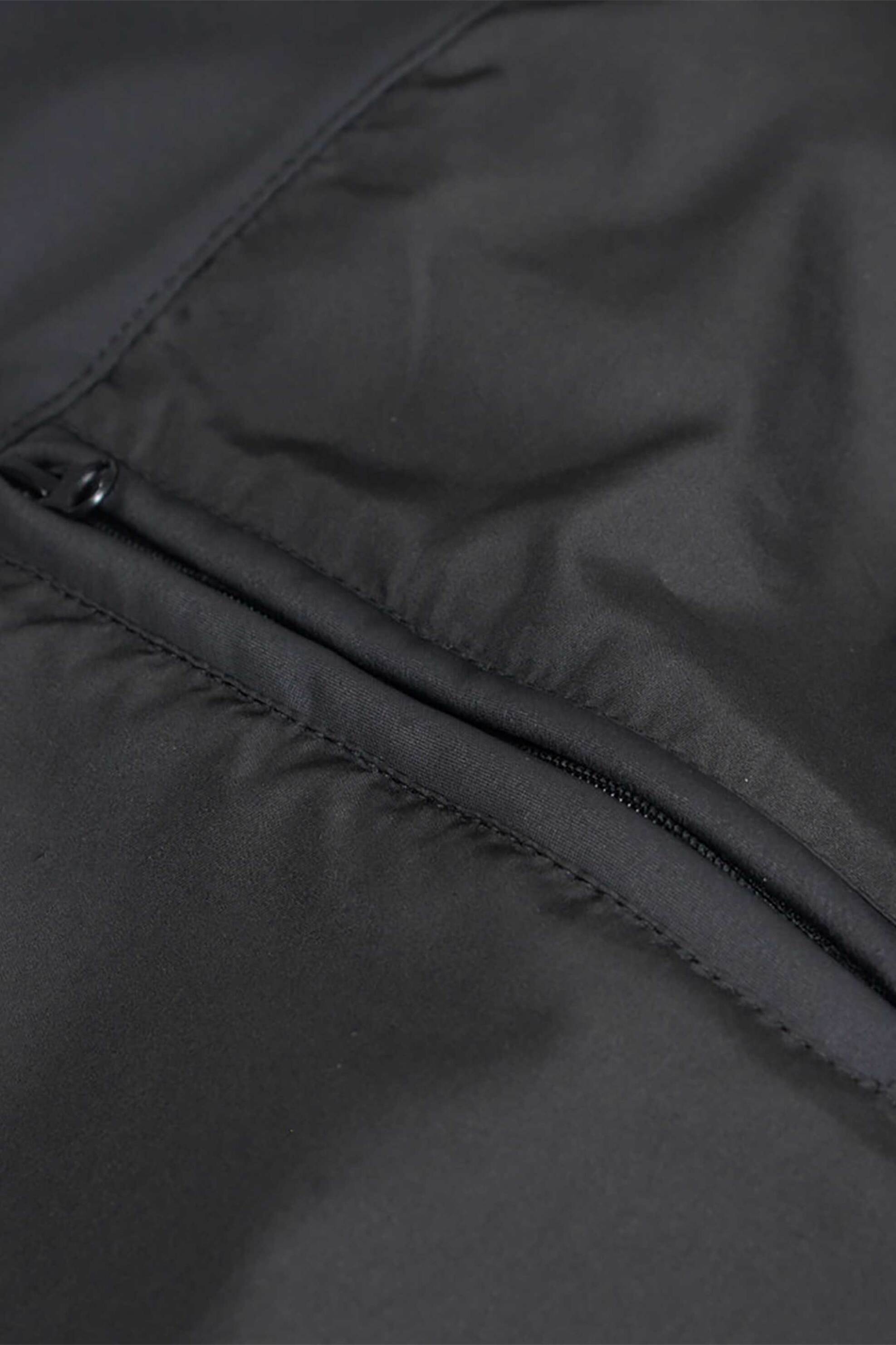 Prince Oliver ανδρικό αντιανεμικό μπουφάν Modern Fit - 40941017 Μαύρο φωτογραφία