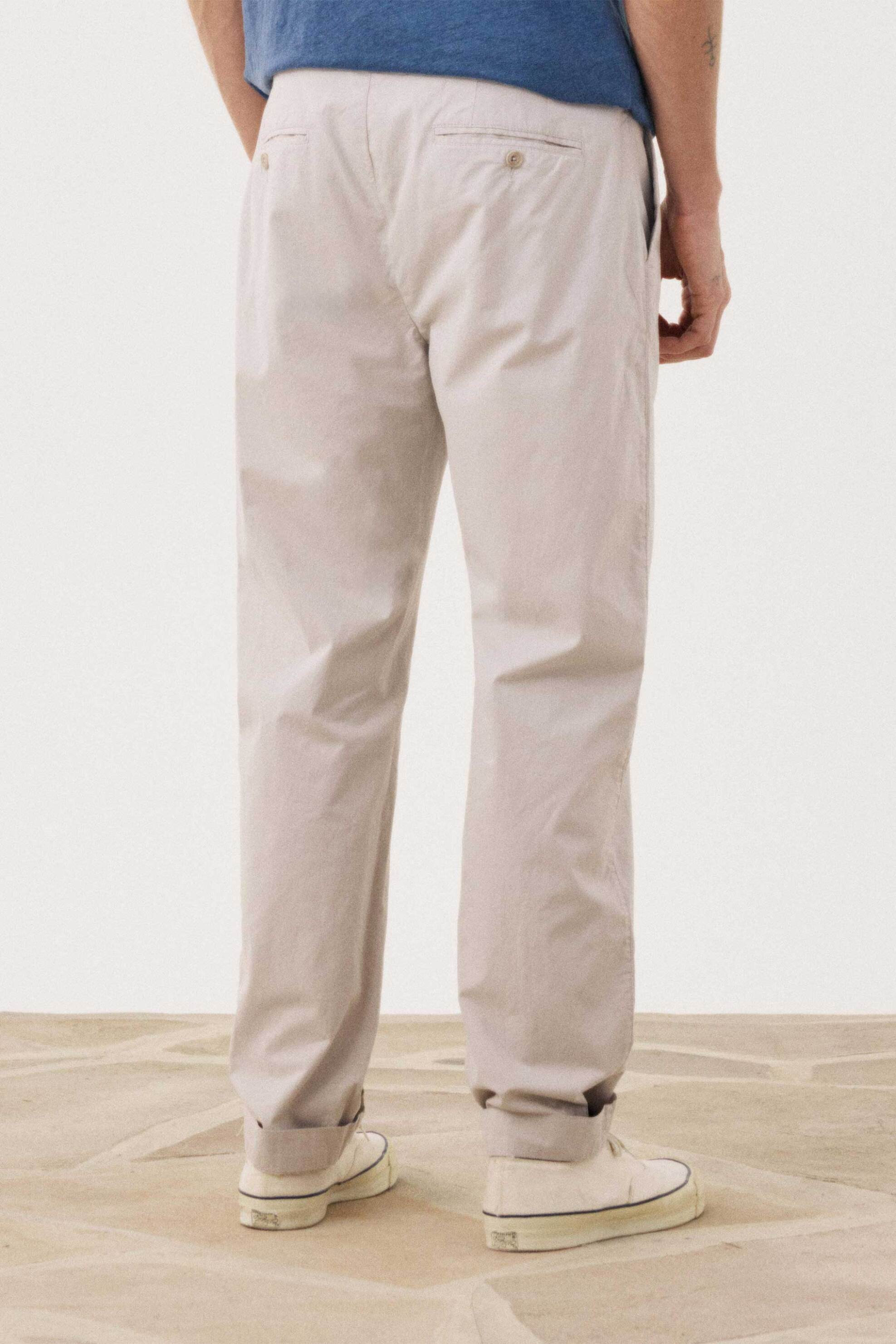 Hartford Ανδρικό Παντελόνι Chino Classic Straight Cut - Bf51102 Μπεζ