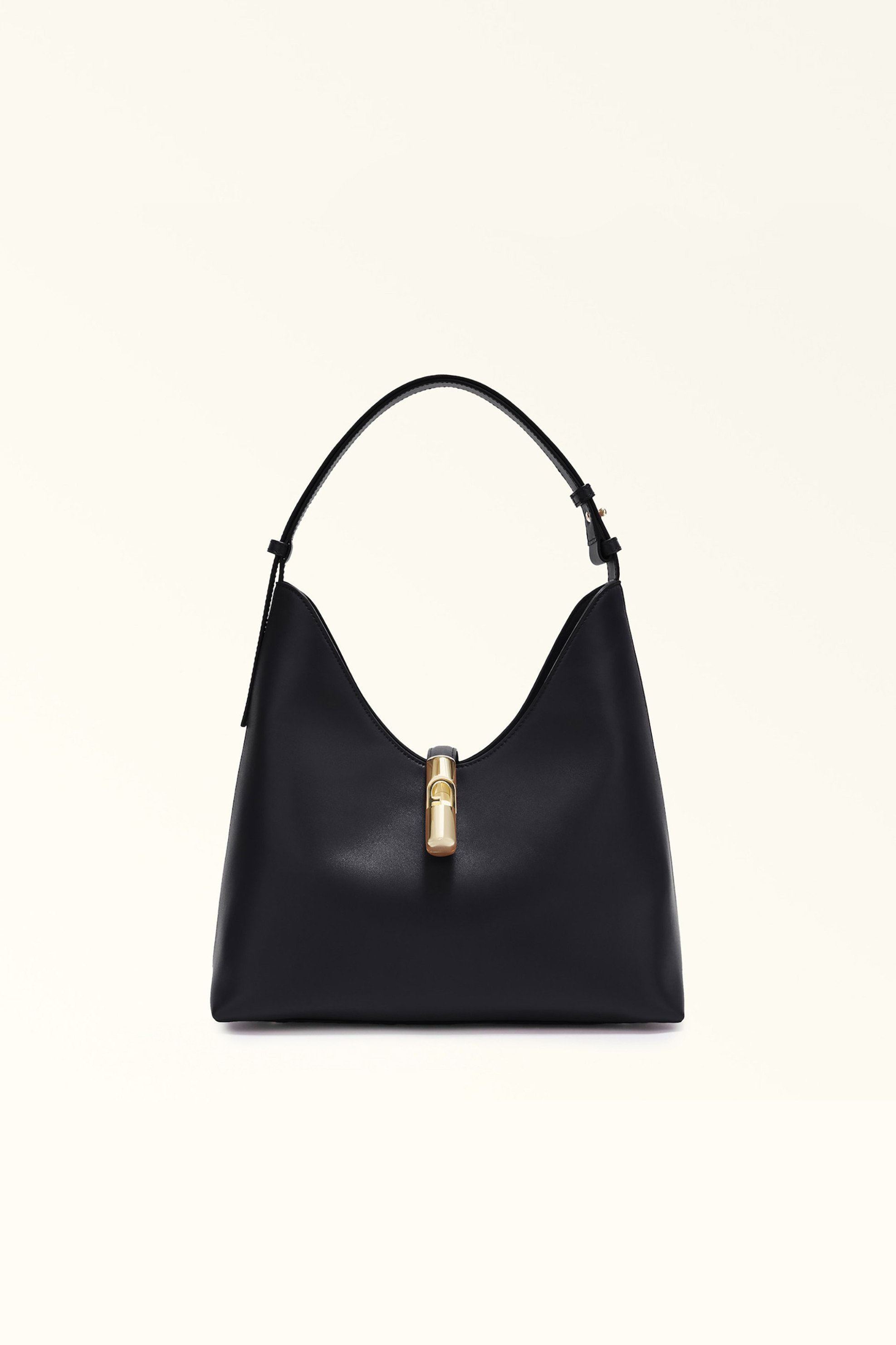 Furla γυναικεία δερμάτινη τσάντα ώμου "Goccia Medium" - WB01499-BX3104O6000 Μαύρο