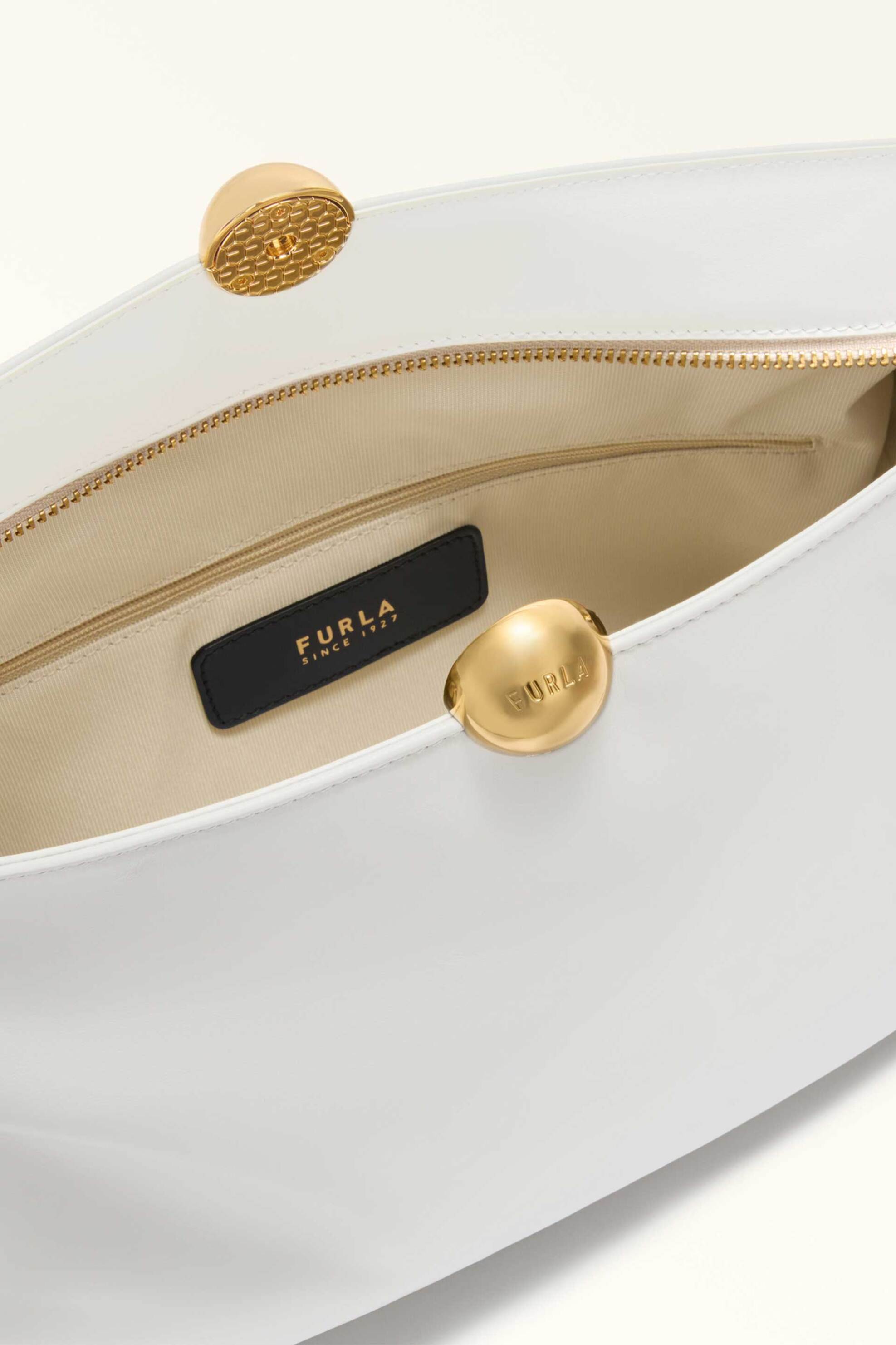 FURLA Furla γυναικείος φάκελος "Sfera Soft M" - WB01661-BX3168 Λευκό - 4