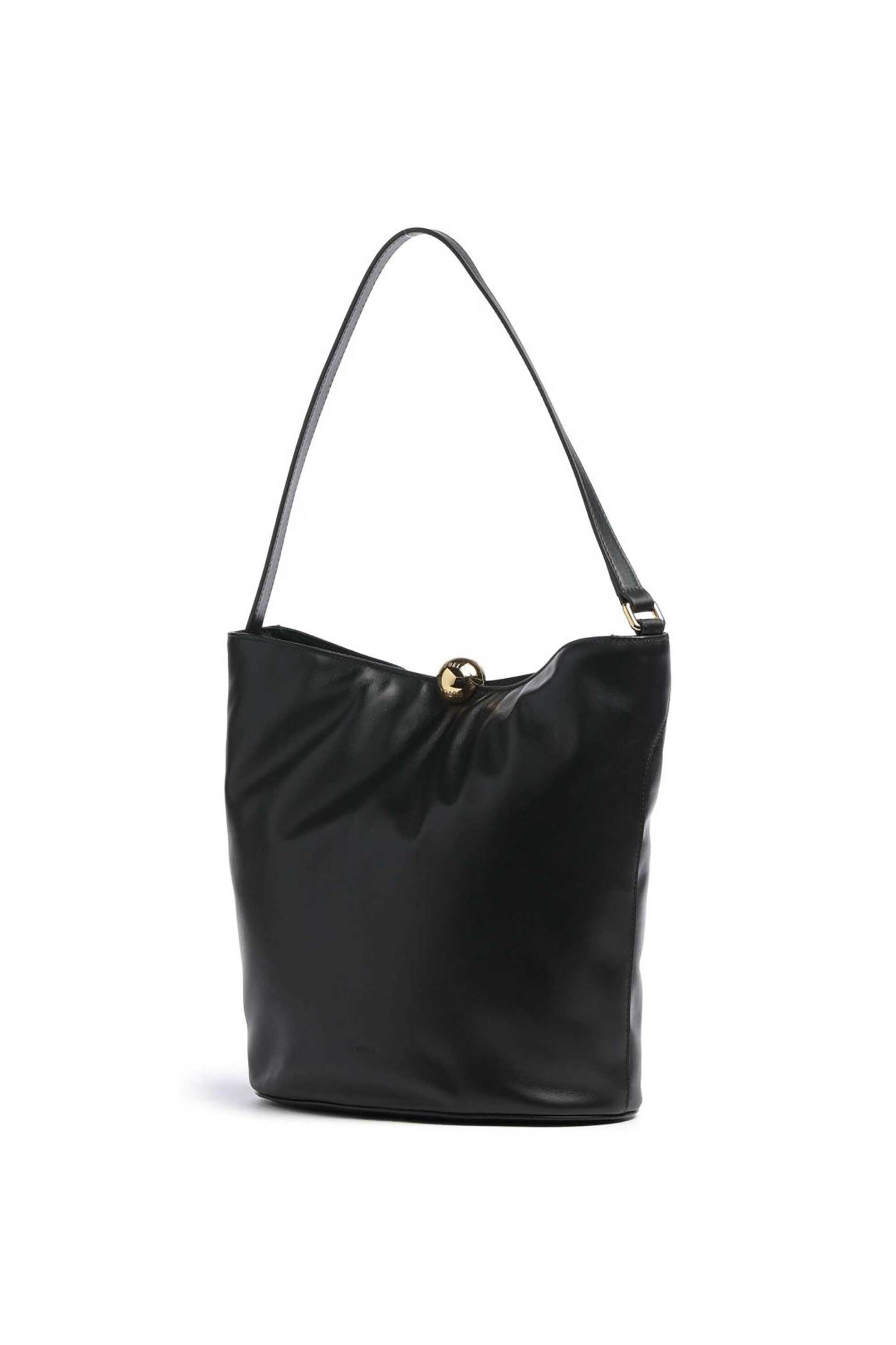 Furla γυναικεία δερμάτινη τσάντα ώμου "Sfera Soft Bucket S" - WB01691-BX3168 Μαύρο φωτογραφία