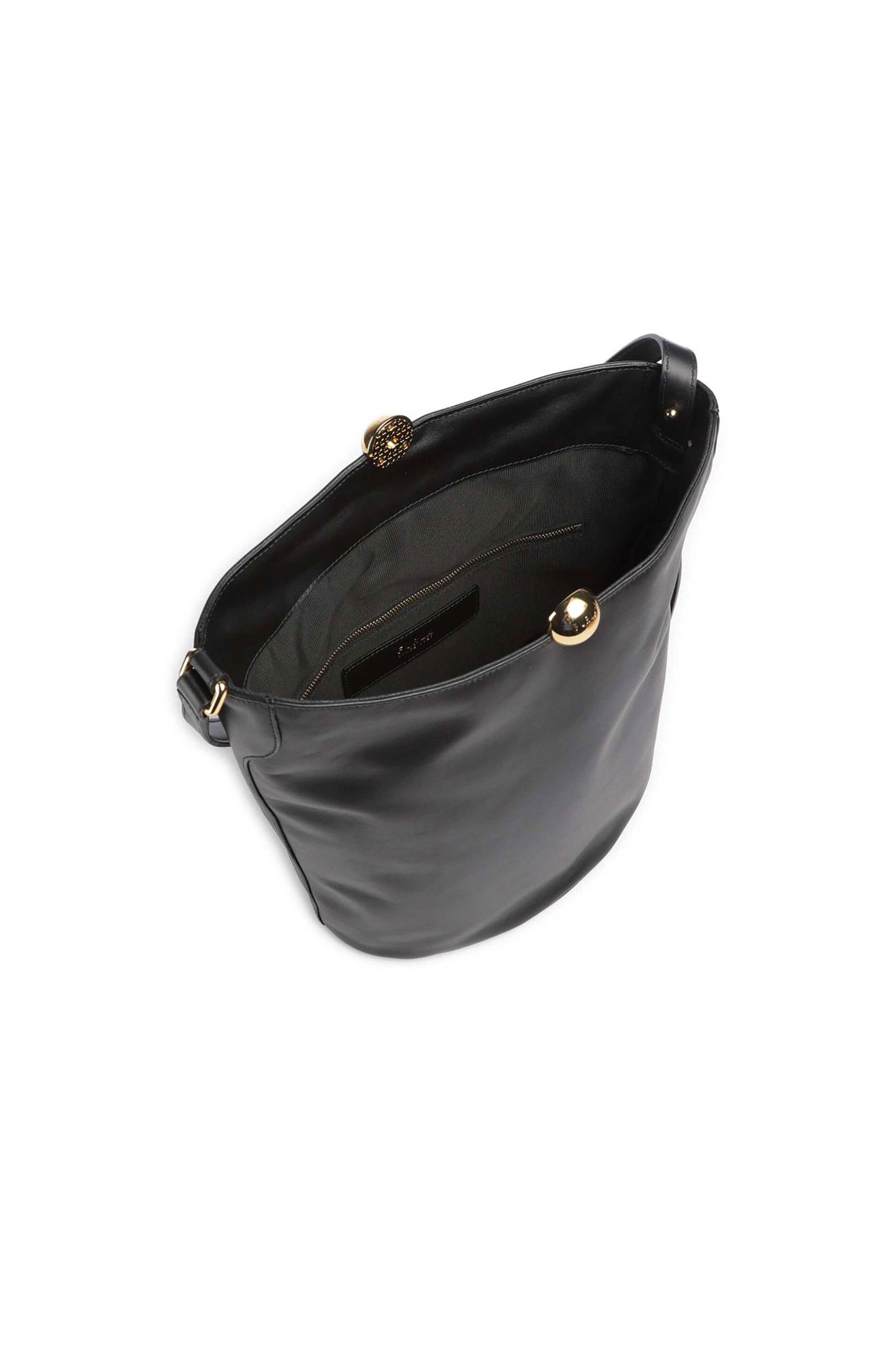 Furla γυναικεία δερμάτινη τσάντα ώμου "Sfera Soft Bucket S" - WB01691-BX3168 Μαύρο φωτογραφία