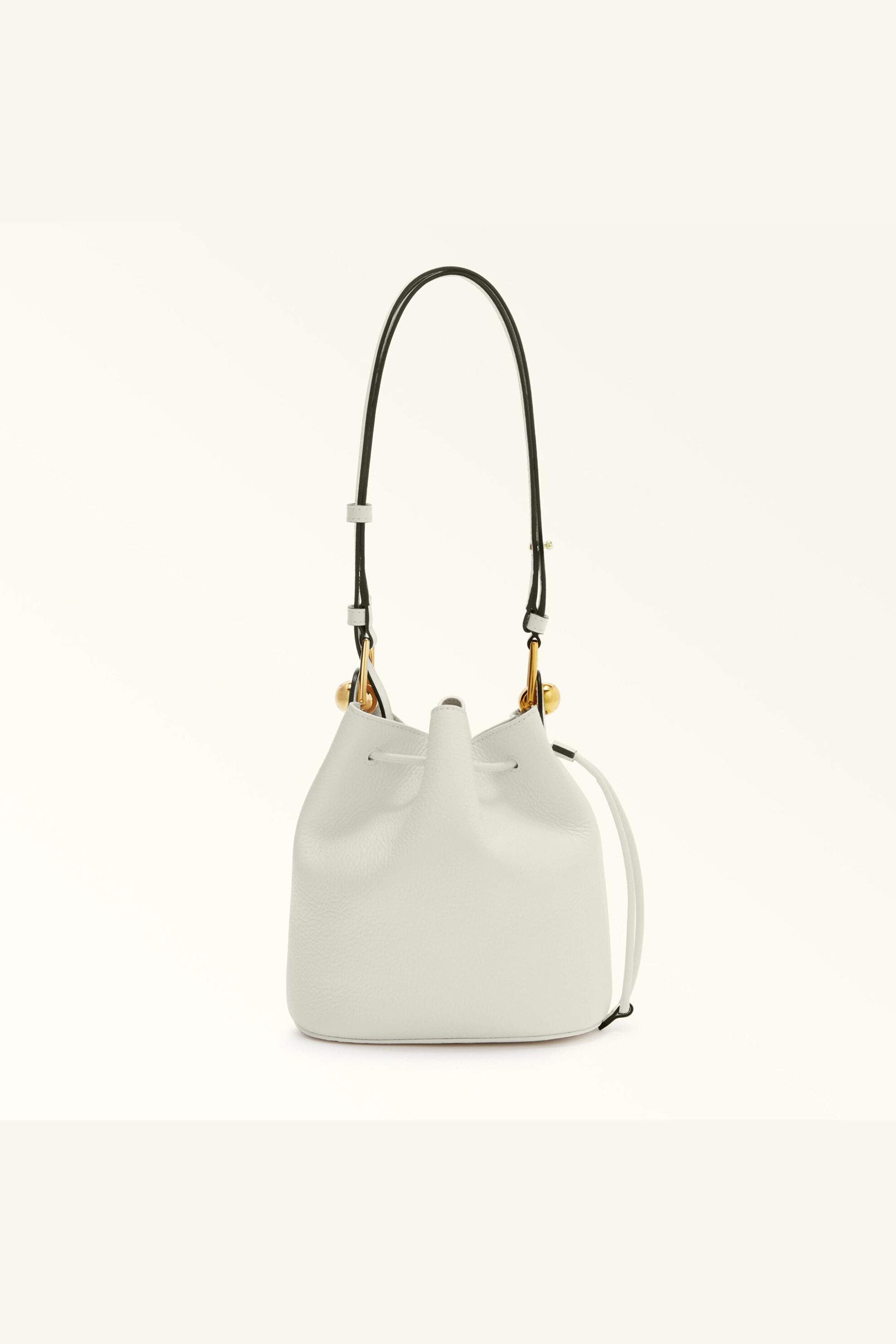 FURLA Furla γυναικεία δερμάτινη τσάντα bucket "Sfera Bucket Bag Mini" - WB01514-BX0176 Λευκό
