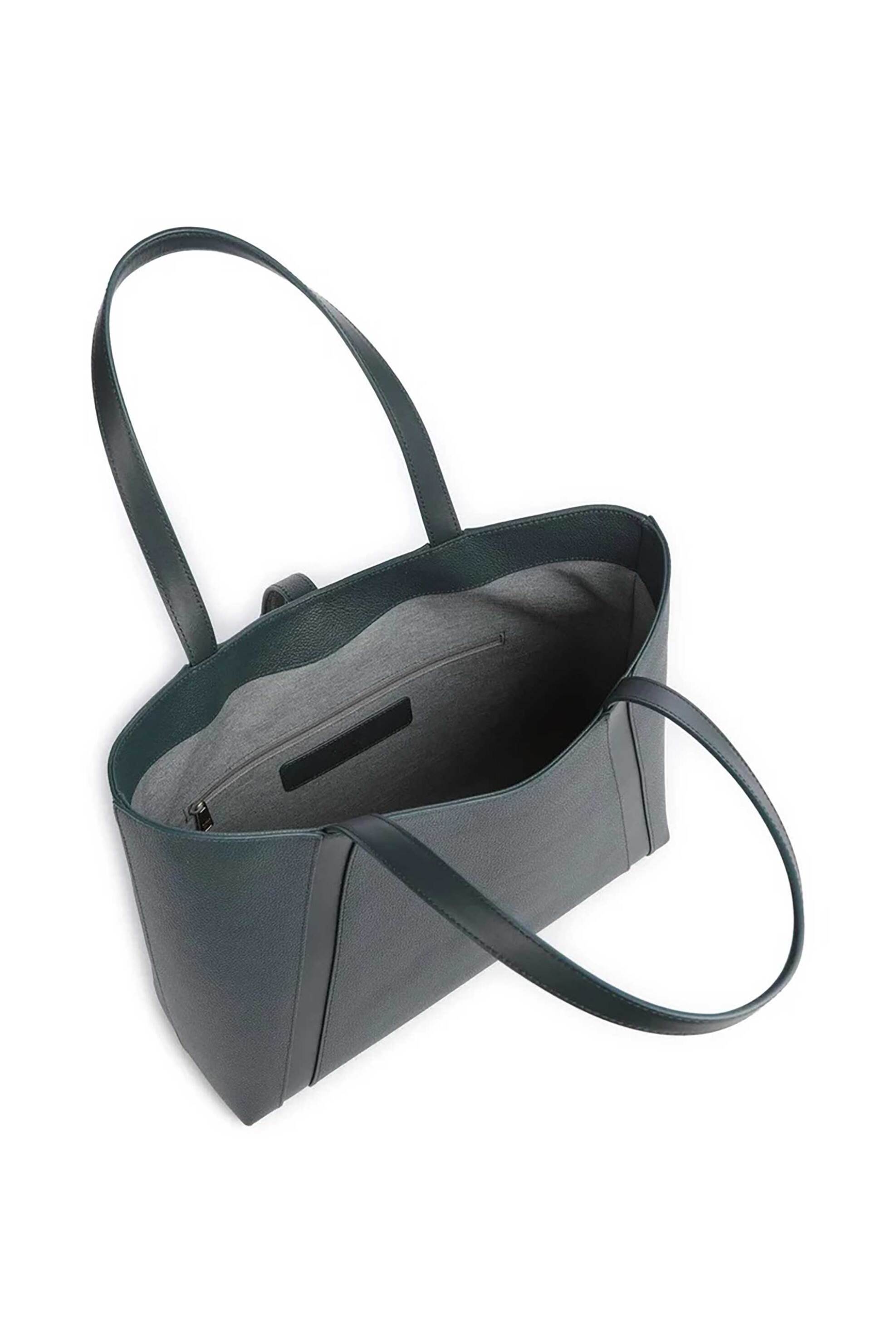 FURLA Furla γυναικεία δερμάτινη τσάντα ώμου "Goccia Tote L" - WB01788-BX3353 Κυπαρισσί - 3