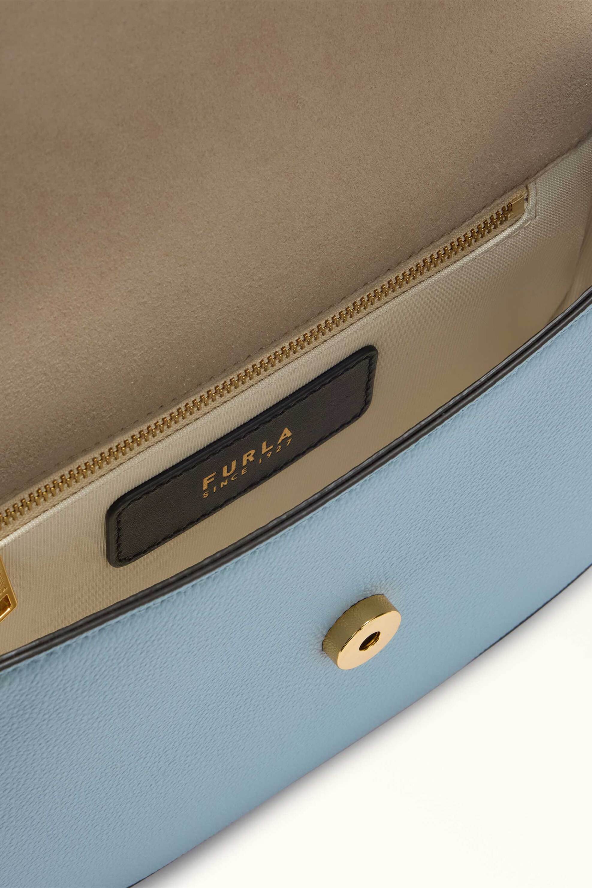 FURLA Furla γυναικεία τσάντα crossbody "Moonlight Crossbody S" - WB01887-BX3036 Γαλάζιο - 3