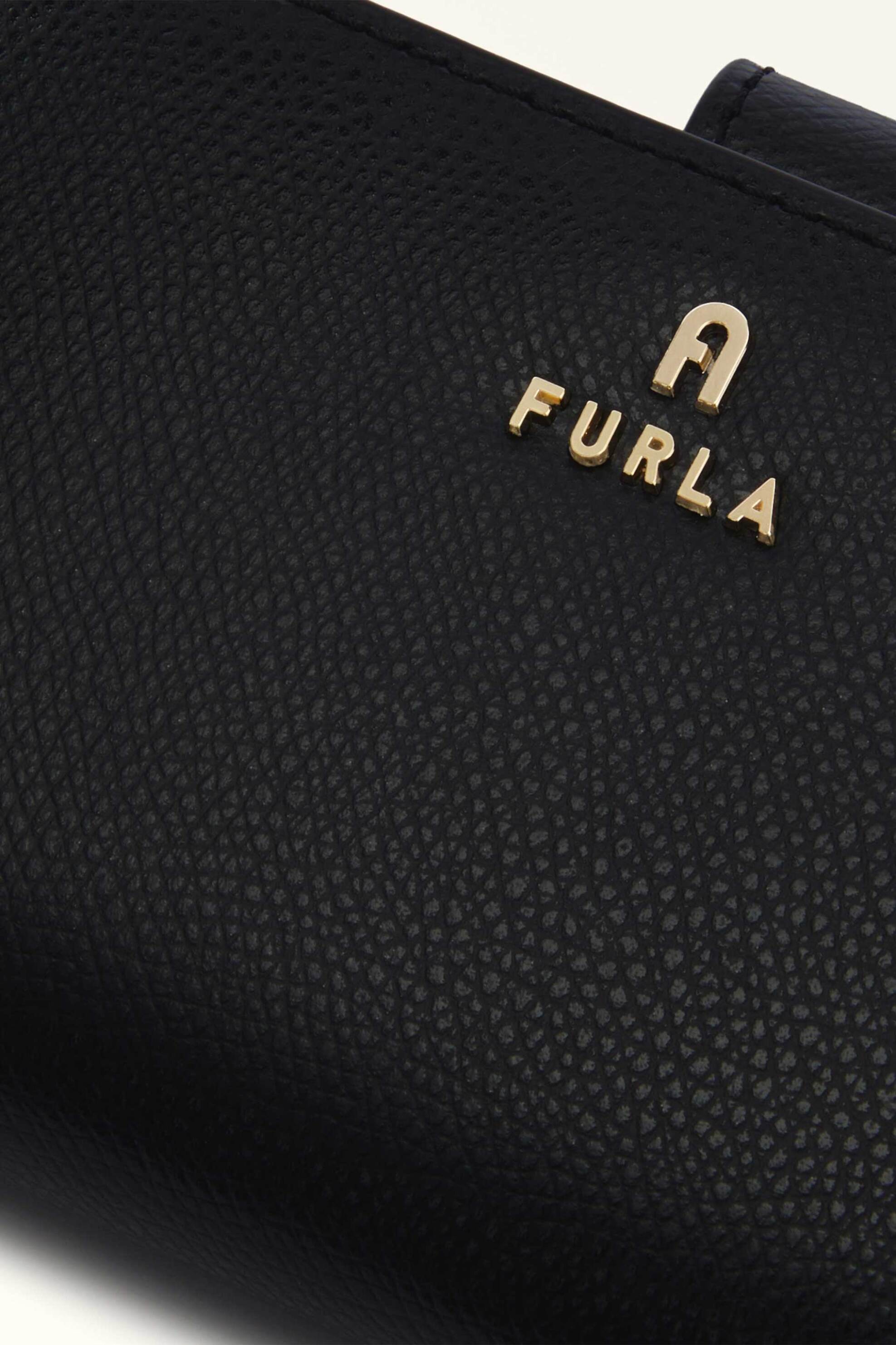 Furla γυναικείο δερμάτινο πορτοφόλι μονόχρωμο "Camelia Continental Wallet M" - WP00314-ARE000 Μαύρο φωτογραφία