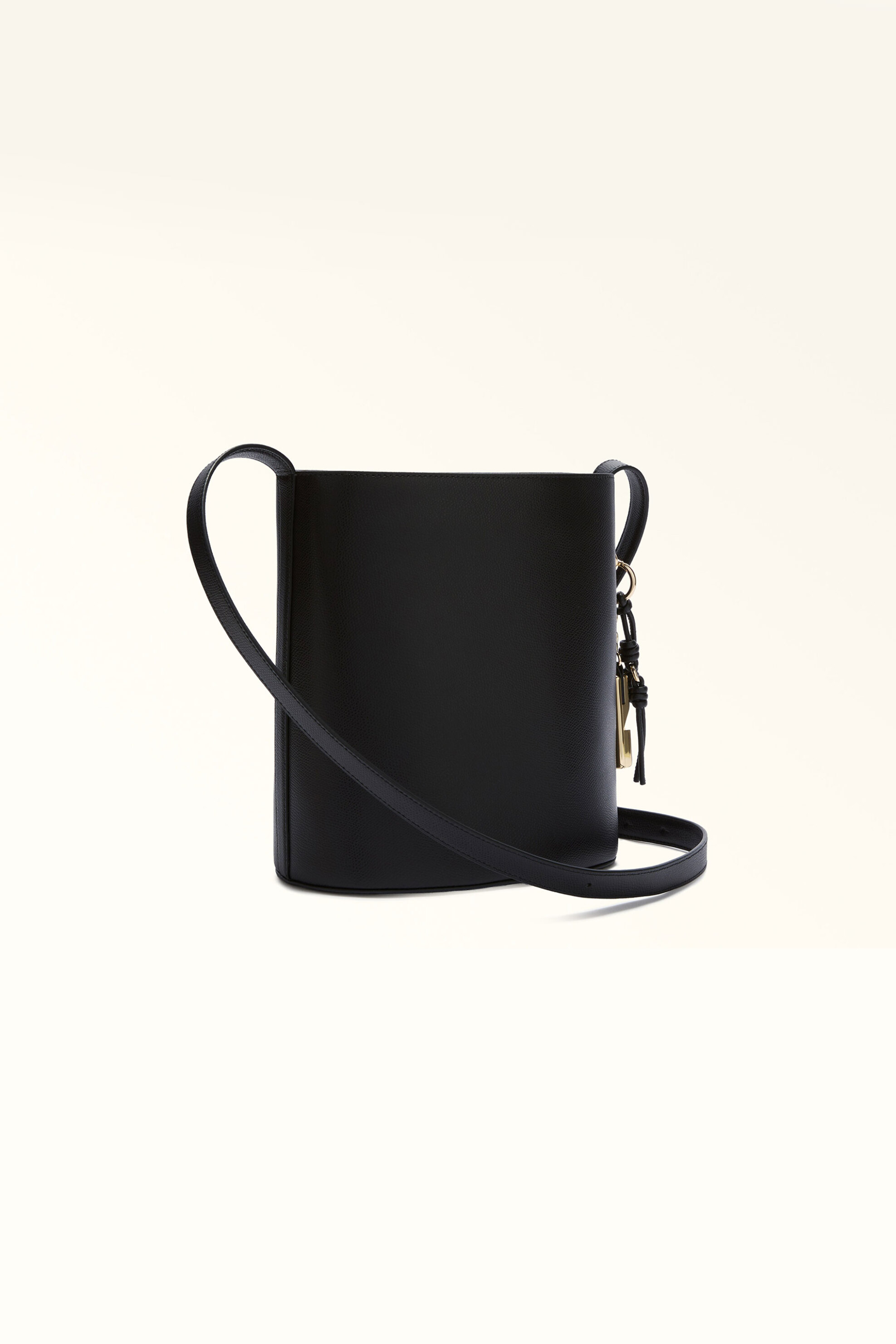 Furla γυναικεία δερμάτινη τσάντα ώμου "Roxie Bucket S" - WB01875-ARE000 Μαύρο φωτογραφία