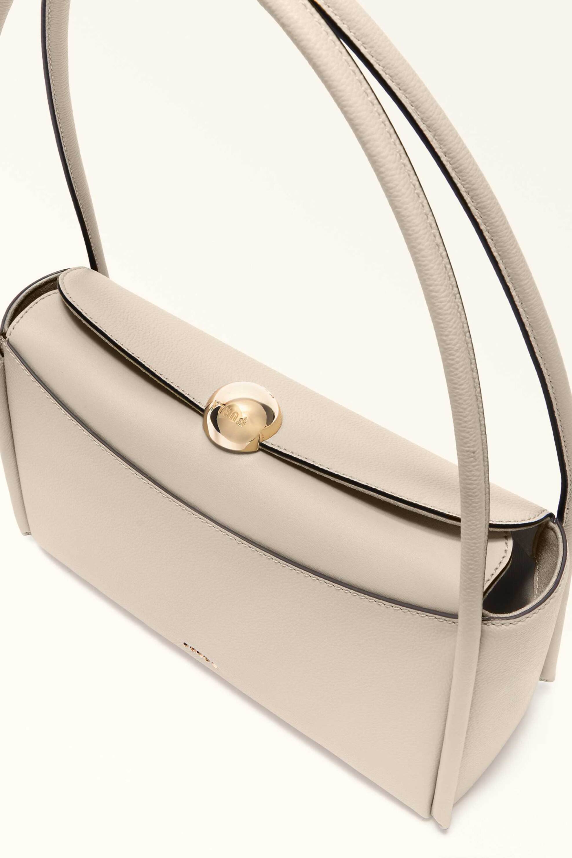 FURLA Furla γυναικεία τσάντα ώμου "Nicole Boston M" - WB01883-BX4296 Εκρού - 3