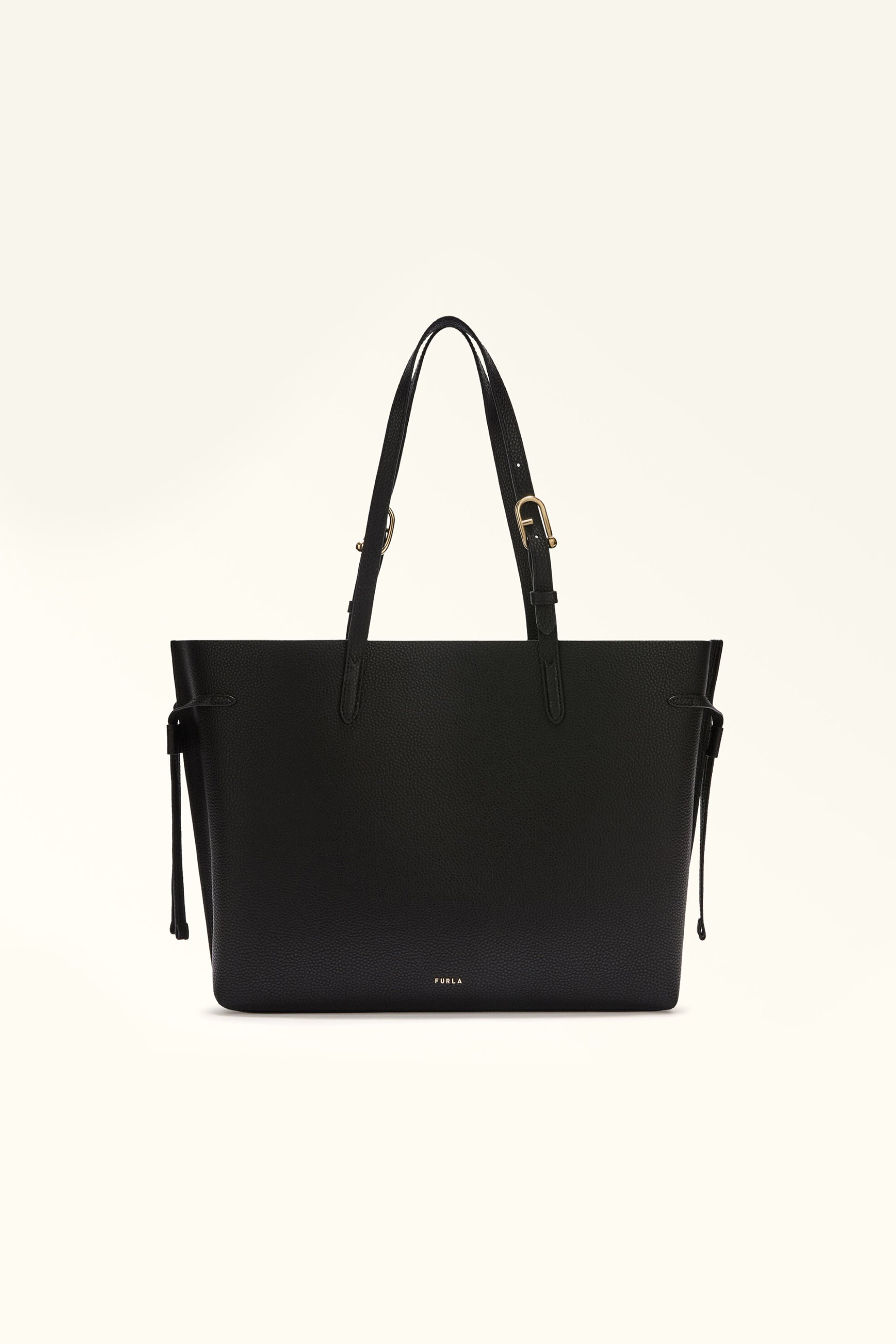 Furla γυναικεία δερμάτινη τσάντα ώμου "Ava Tote L" - WB02001-BX4329 Μαύρο