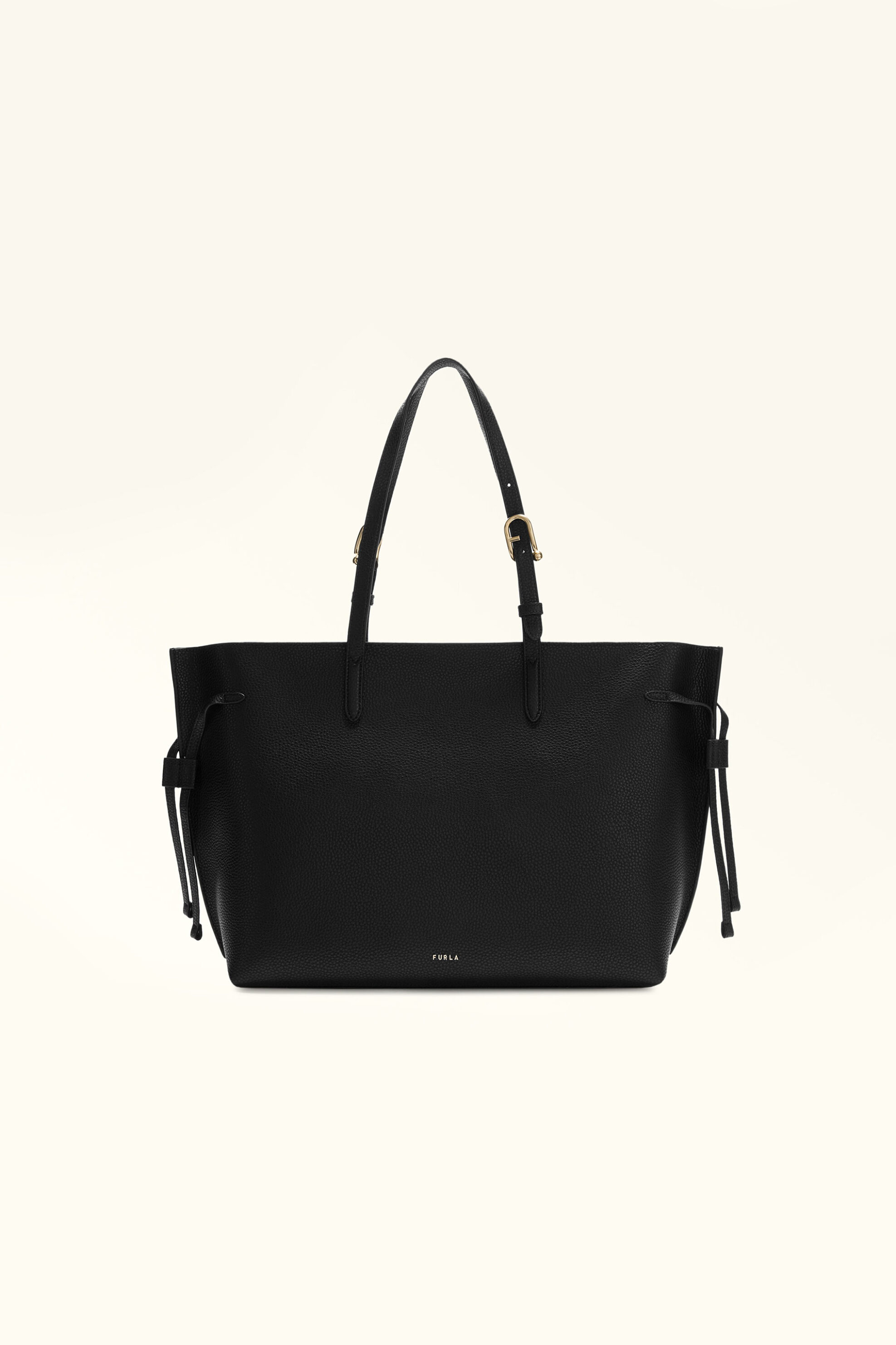 Furla γυναικεία δερμάτινη τσάντα ώμου "Ava Tote L" - WB02059-BX4329 Μαύρο