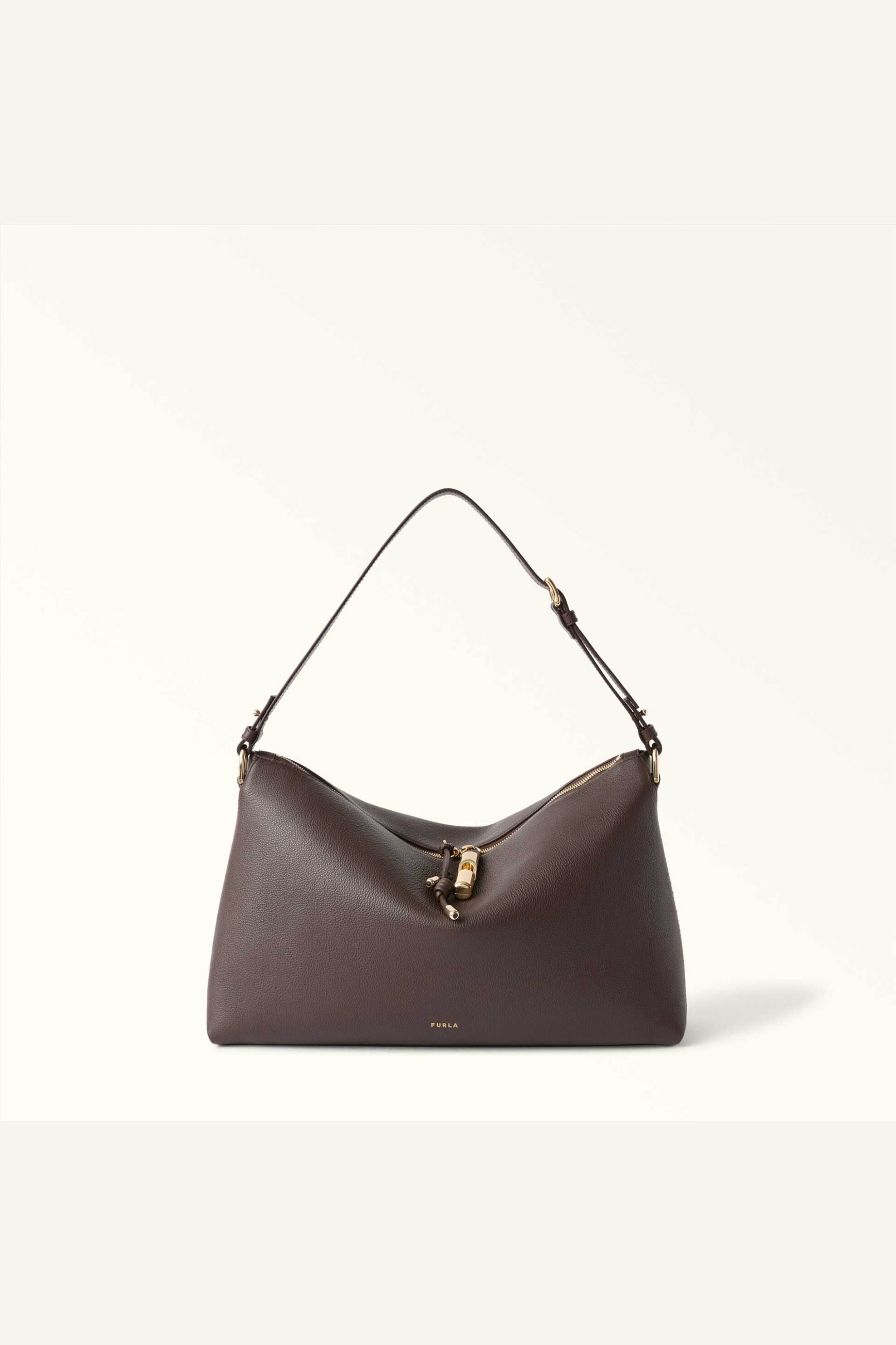 Furla γυναικεία δερμάτινη τσάντα ώμου 