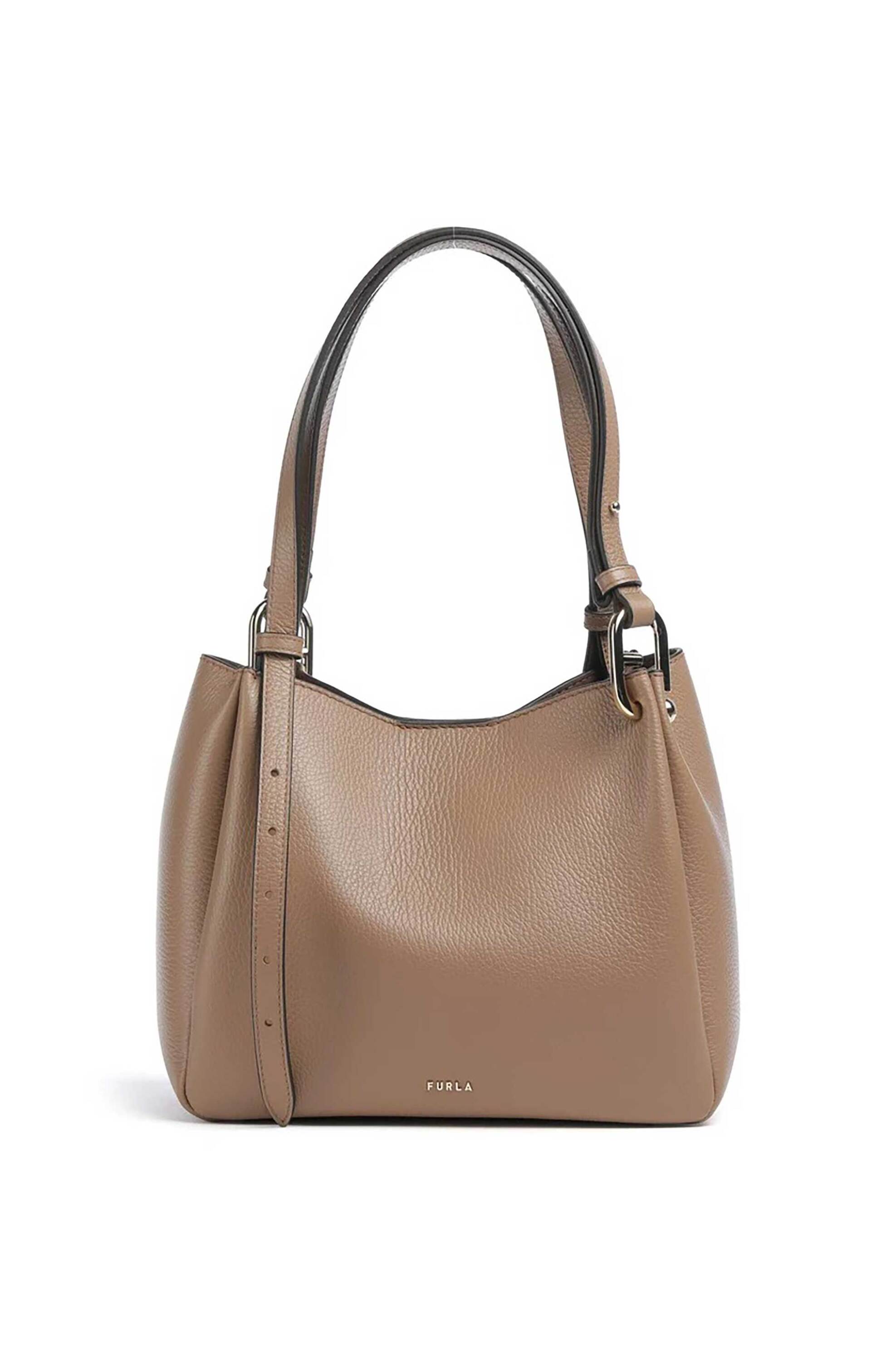 Furla γυναικεία δερμάτινη τσάντα ώμου 