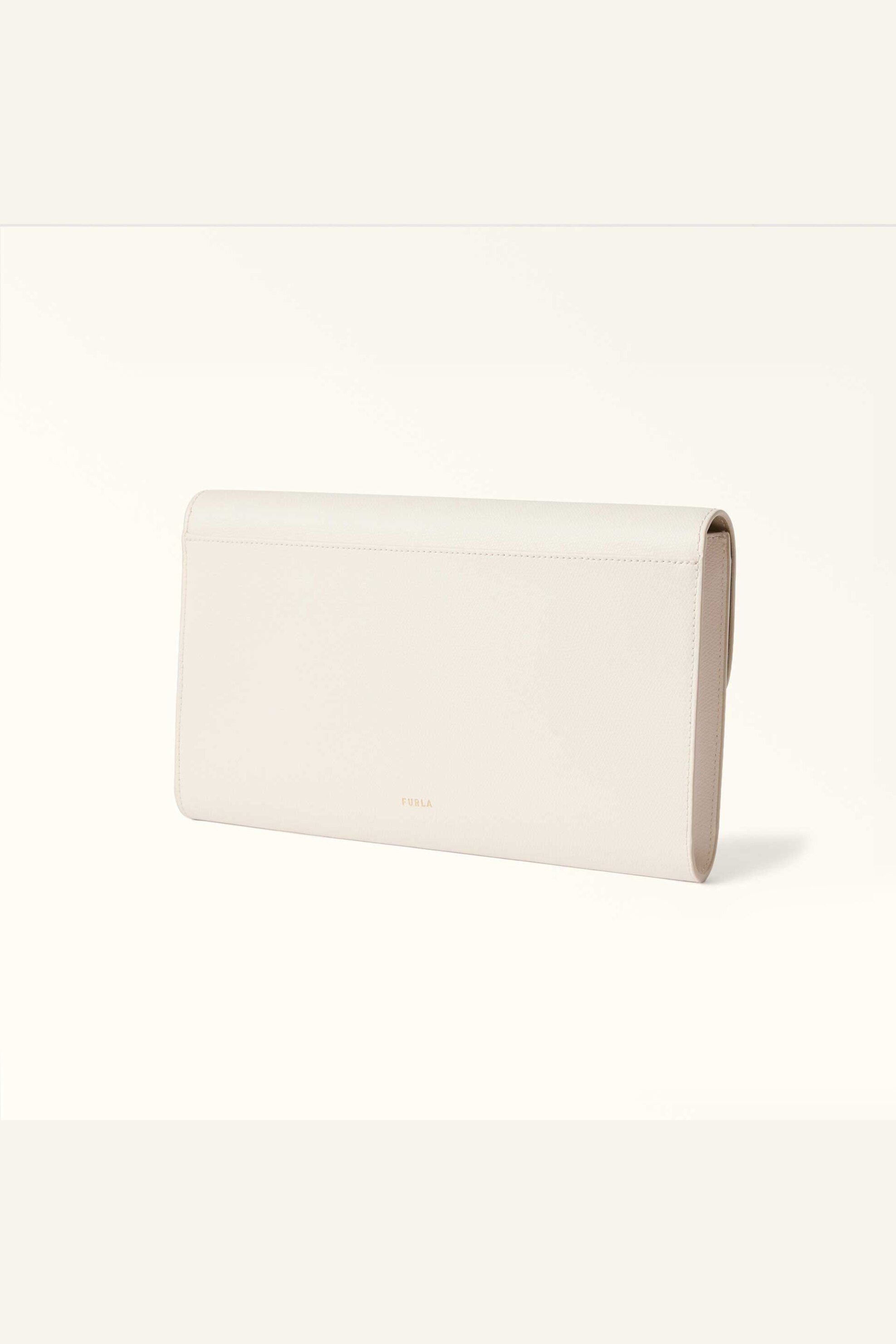 Furla γυναικείο δερμάτινο clutch 