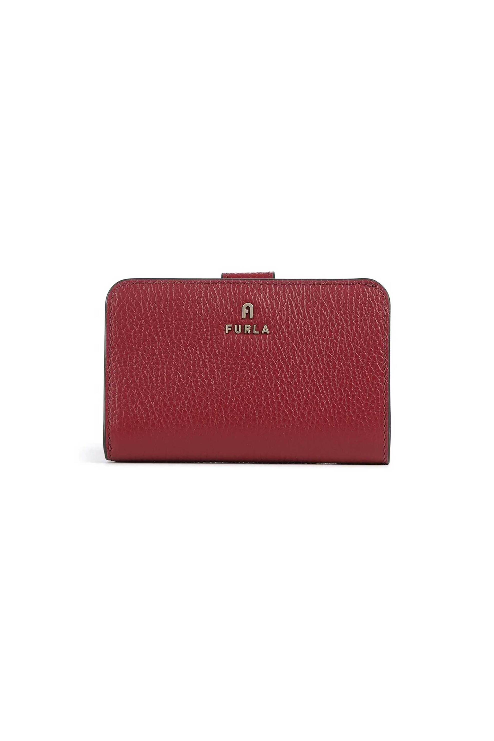 Furla γυναικείο πορτοφόλι με μεταλλικό λογότυπο 
