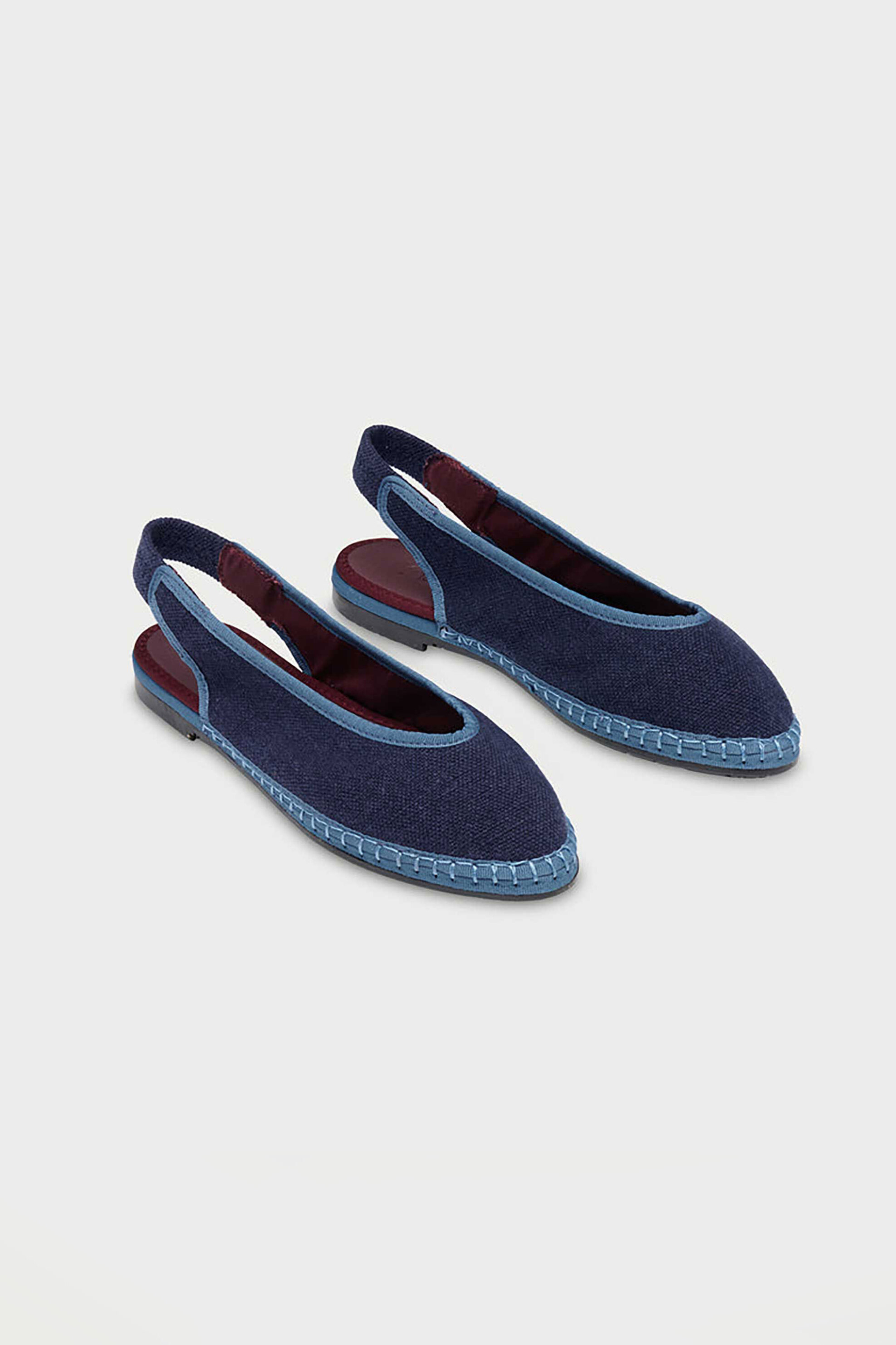 Flabelus γυναικείες denim μπαλαρίνες "Narnia" - Narnia Blue Denim Blue φωτογραφία