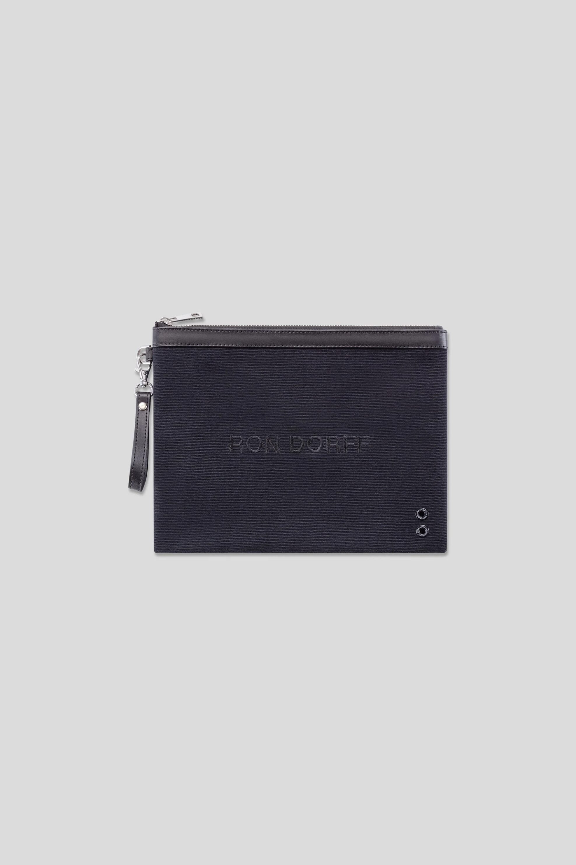 RON DORFF Ron Dorff ανδρικό τσαντάκι χειρός "City Pocket" - 18BG180 Μαύρο