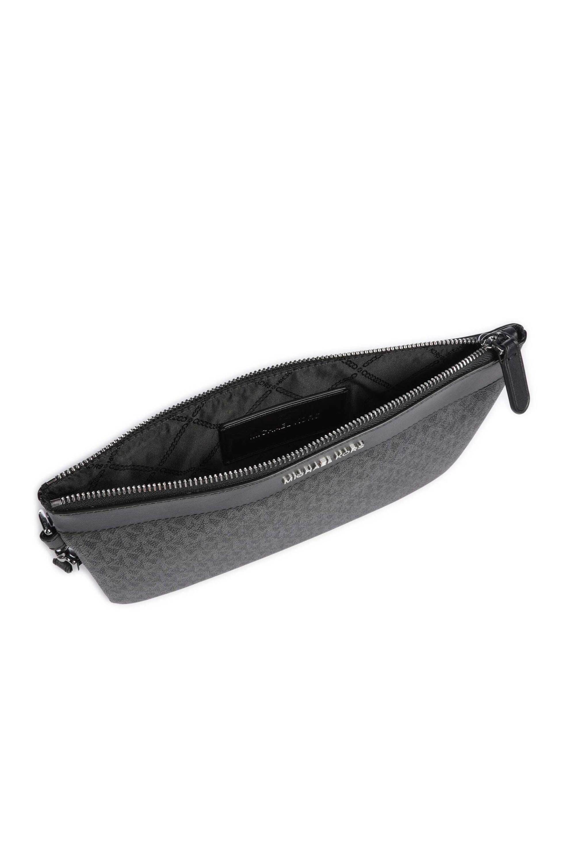 Michael Kors Ανδρικό Νεσεσέρ με All-Over Monogram - 33F9Lacu2B Μαύρο