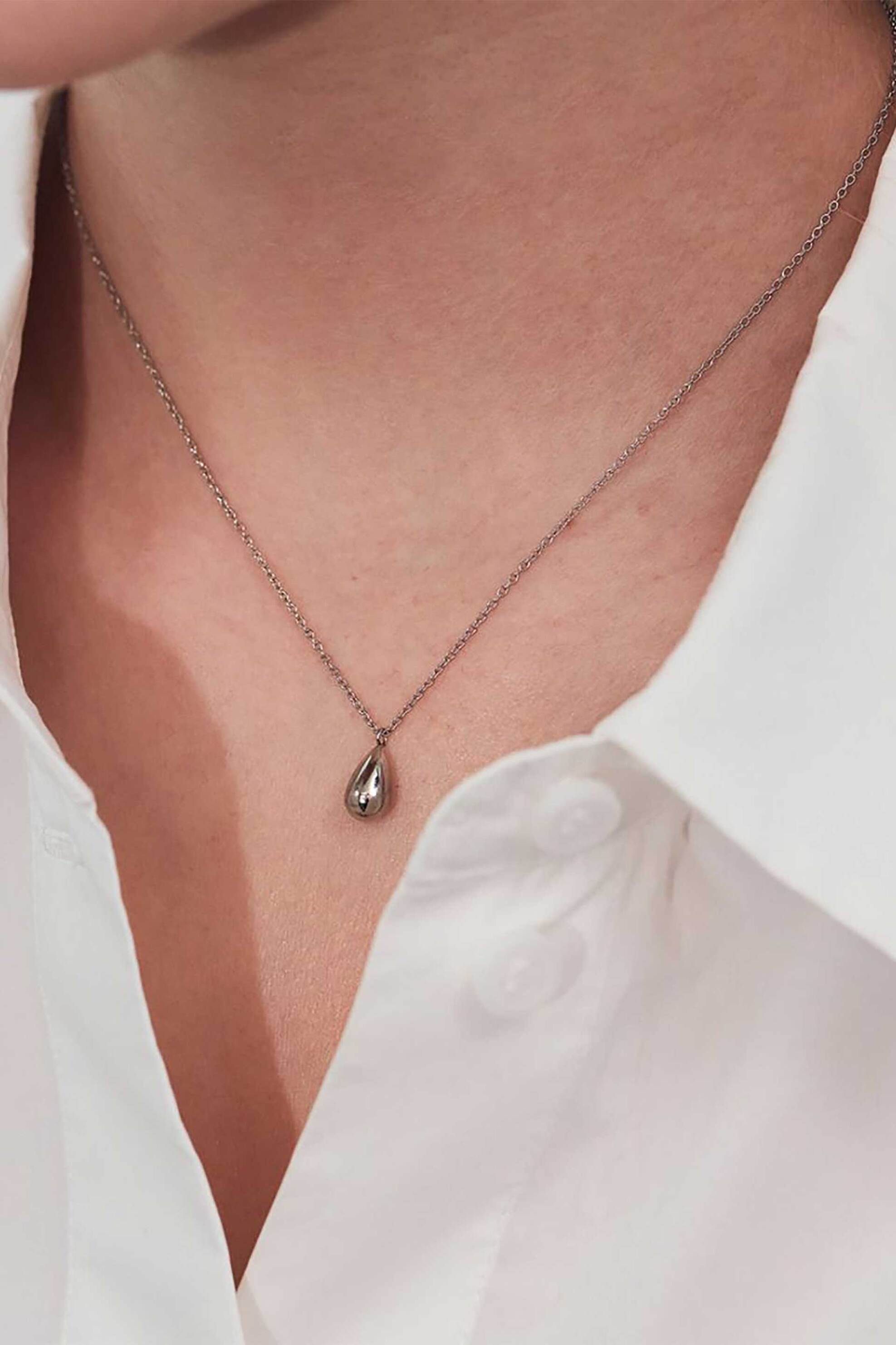 EDBLAD γυναικείο κολιέ "Drop Steel" (Mini) - 117577 φωτογραφία